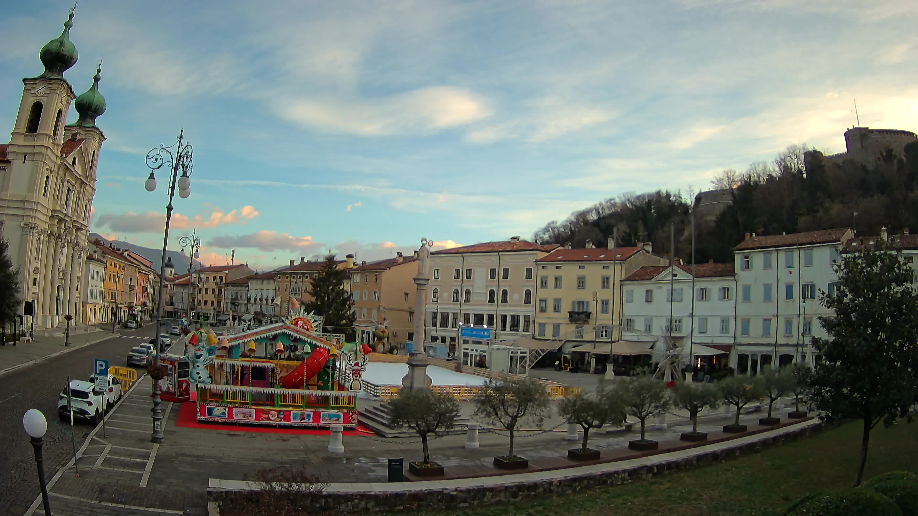 Görz – Vittoria-Platz – Kirche St. Ignazio
