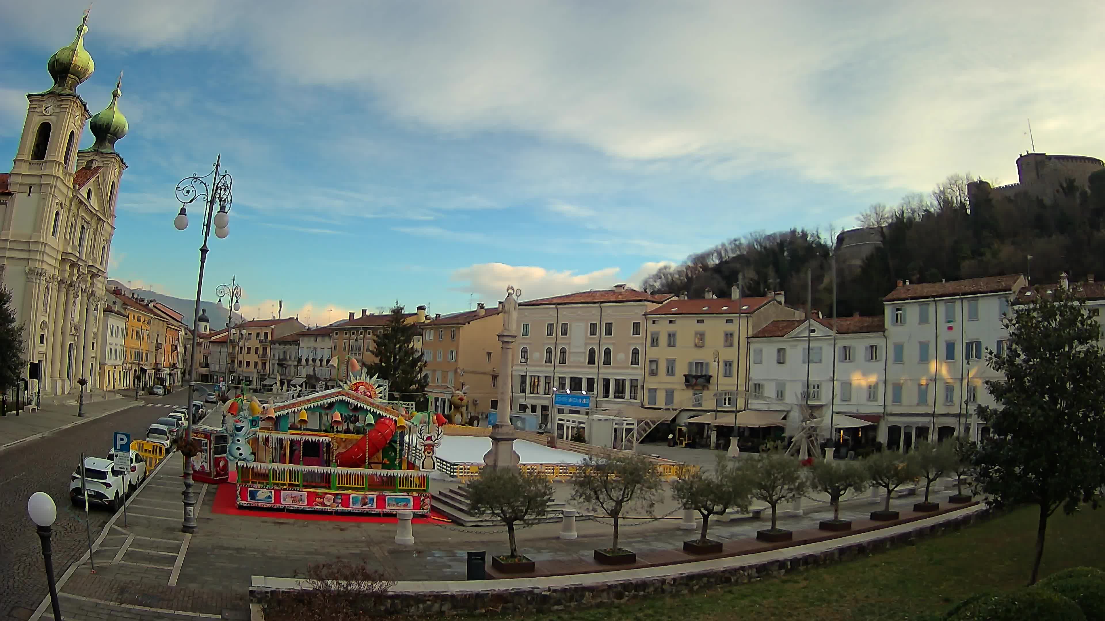 Gorizia – Place Vittoria – église st. Ignazio