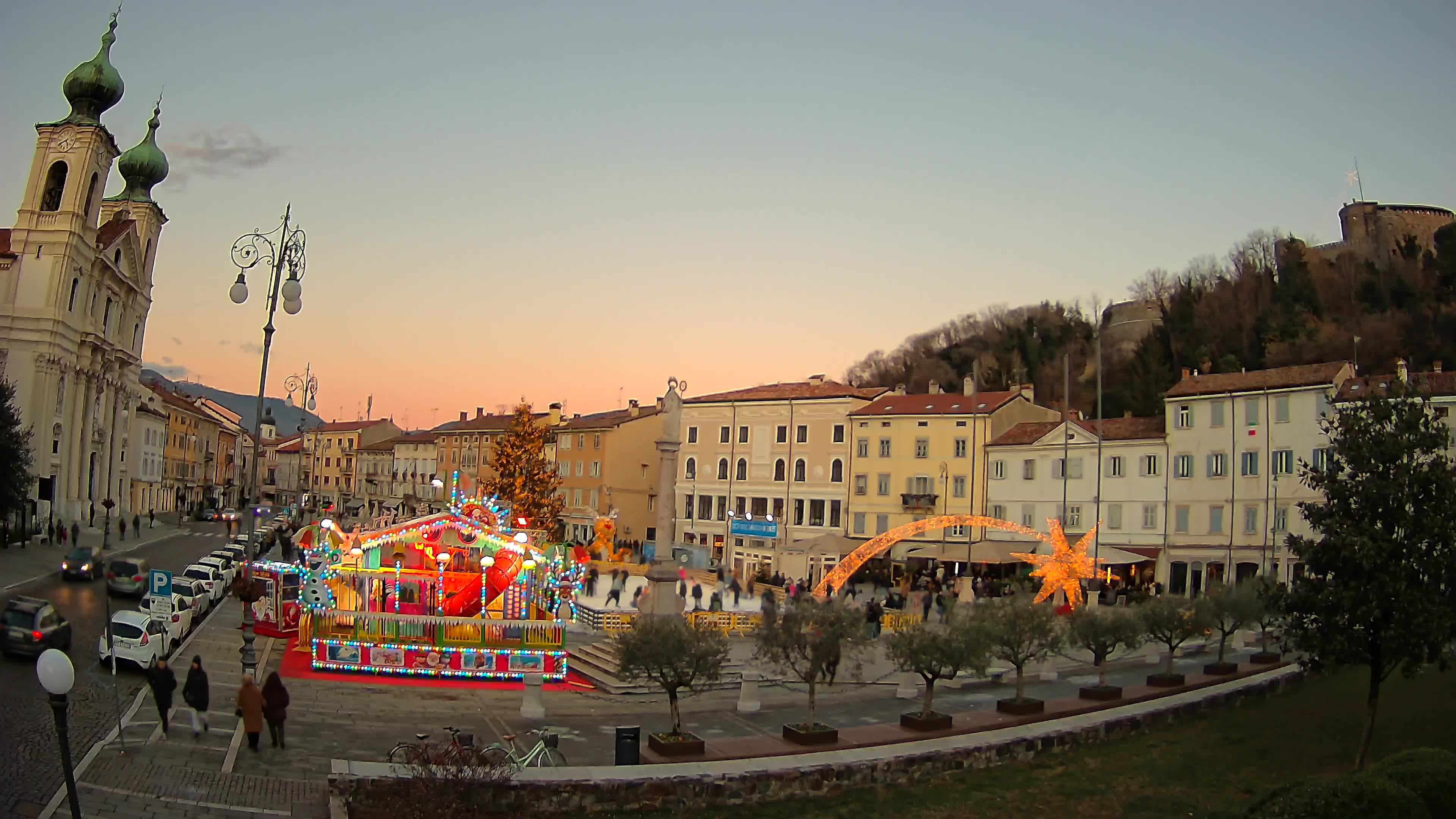 Gorizia – Place Vittoria – église st. Ignazio