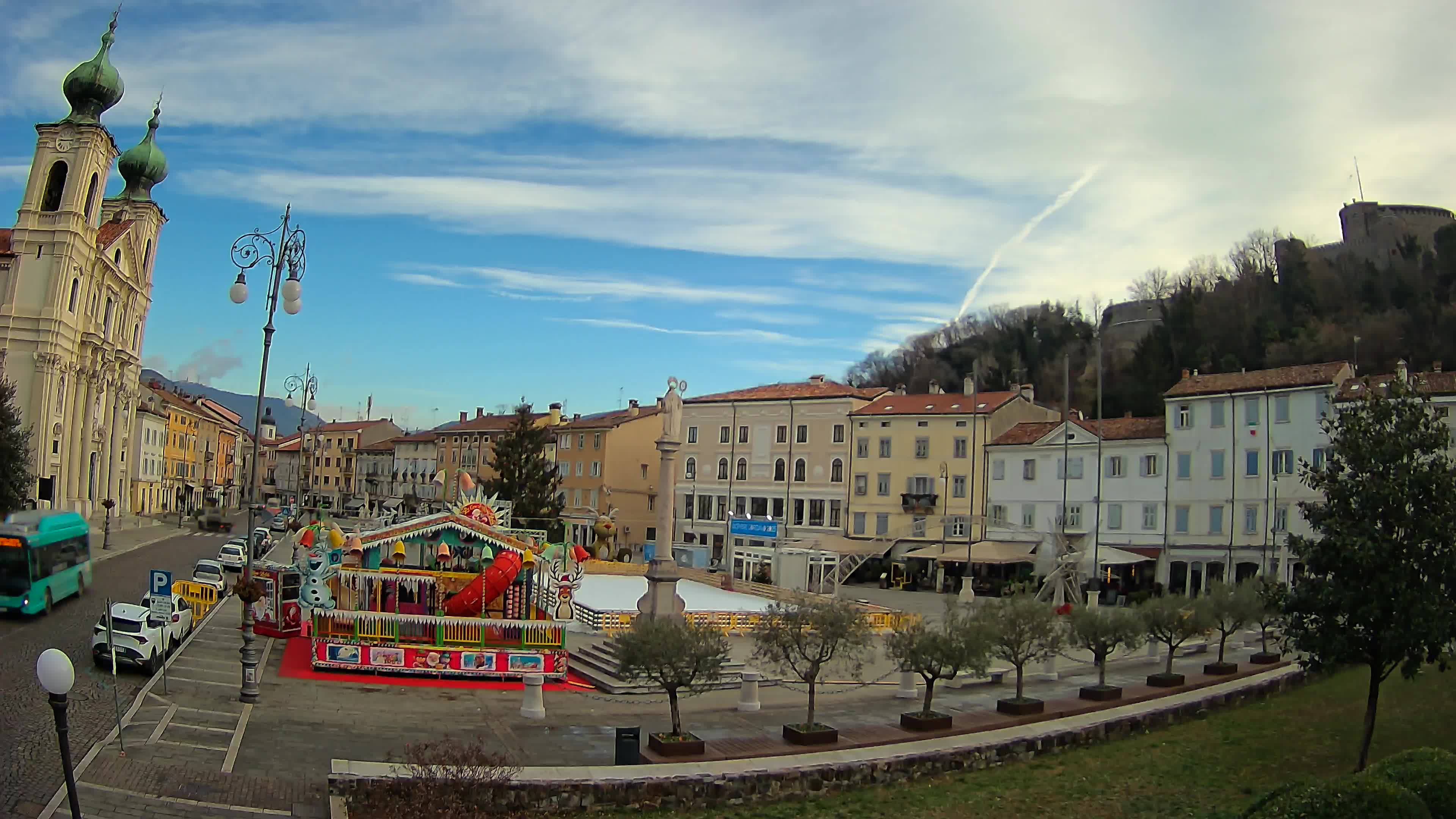 Webcam Gorizia Vittoria square – Church of st. Ignazio