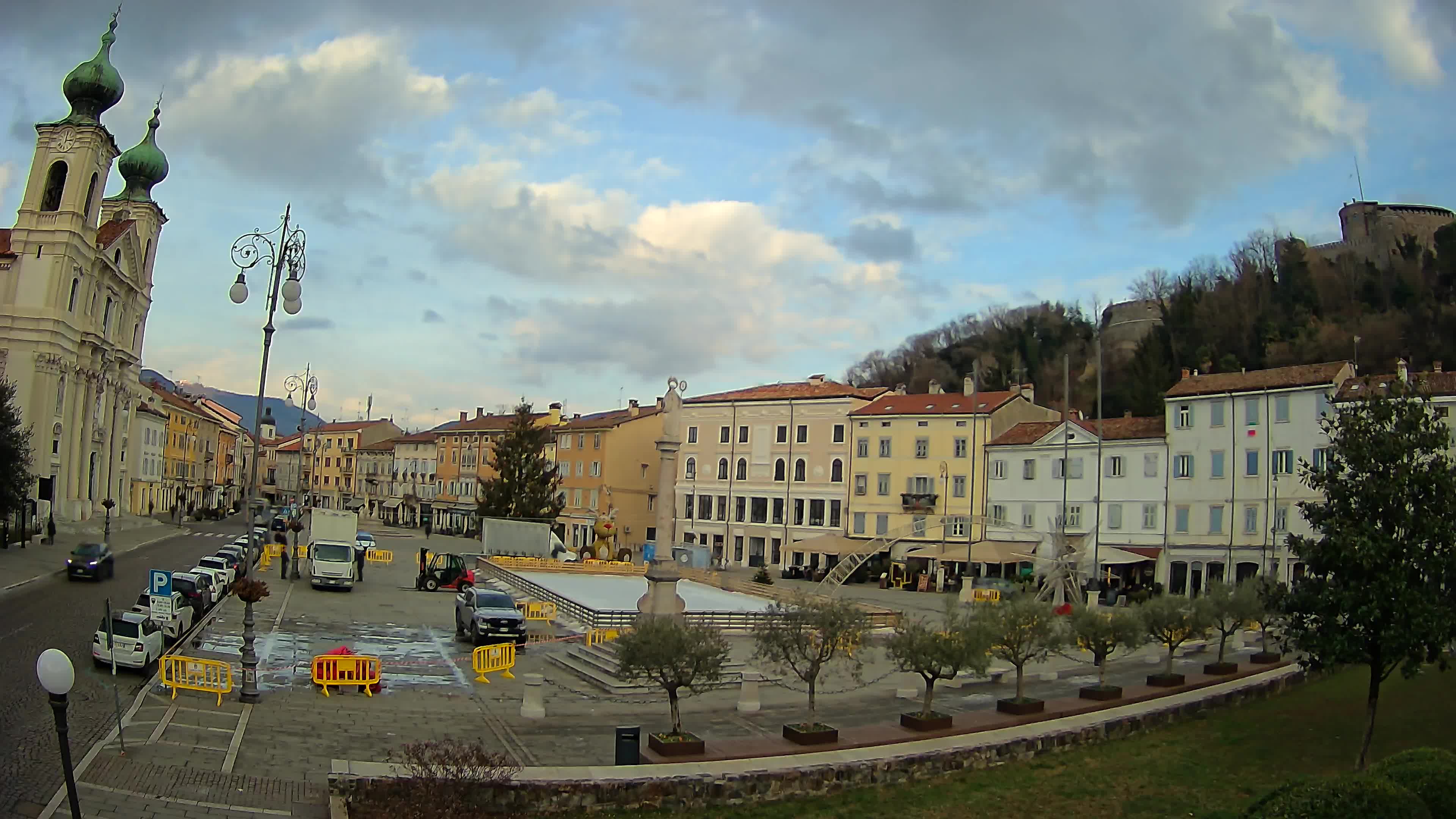 Gorizia – Place Vittoria – église st. Ignazio