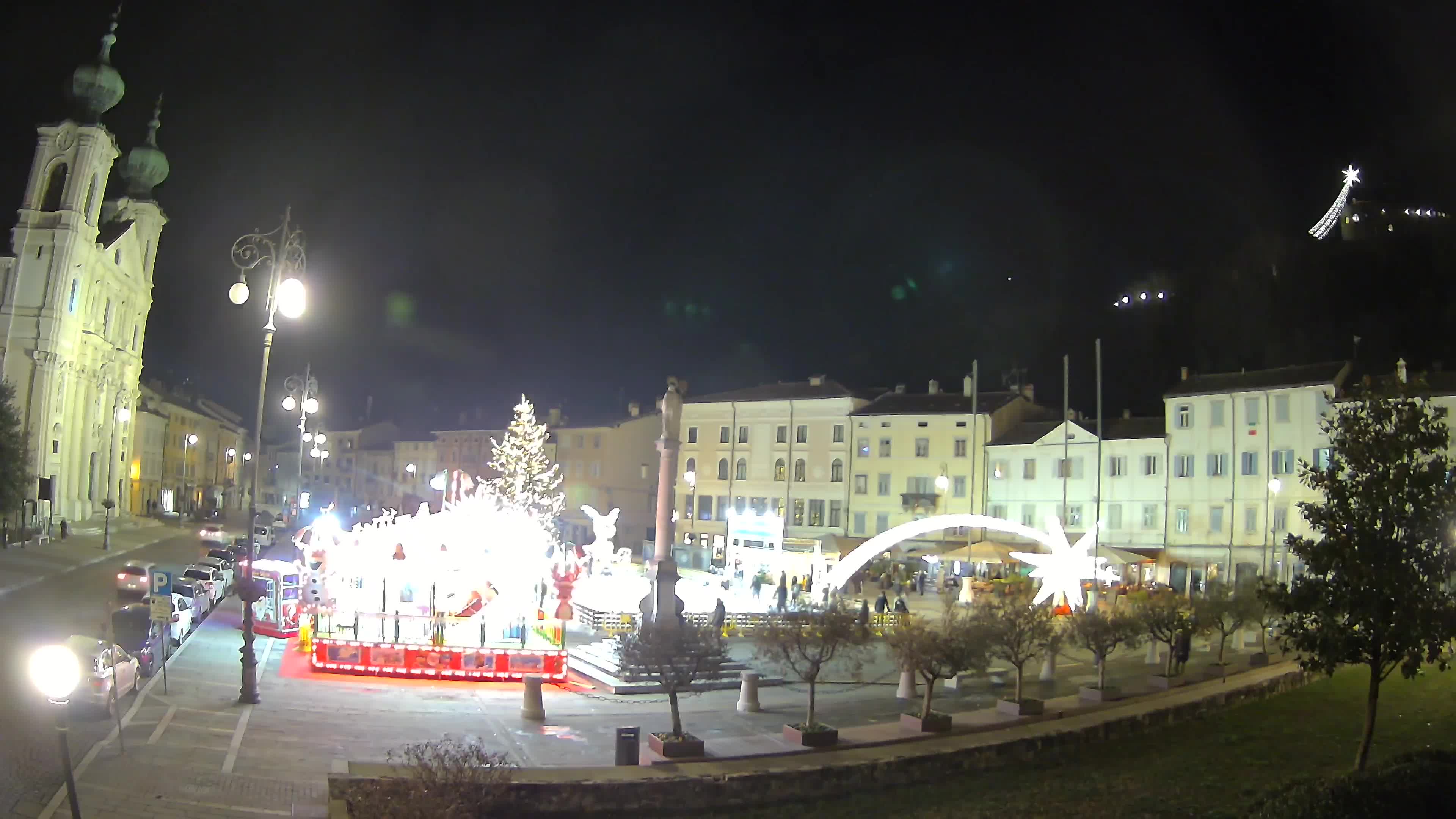 Webcam Gorizia Vittoria square – Church of st. Ignazio