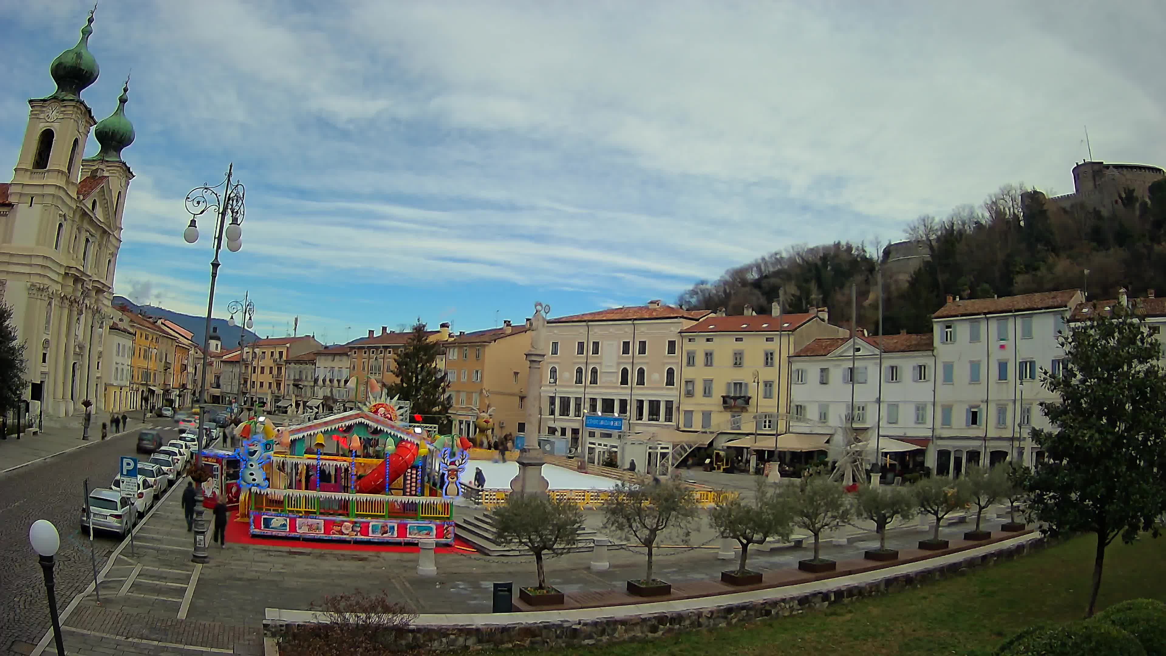 Webcam Gorizia Vittoria square – Church of st. Ignazio