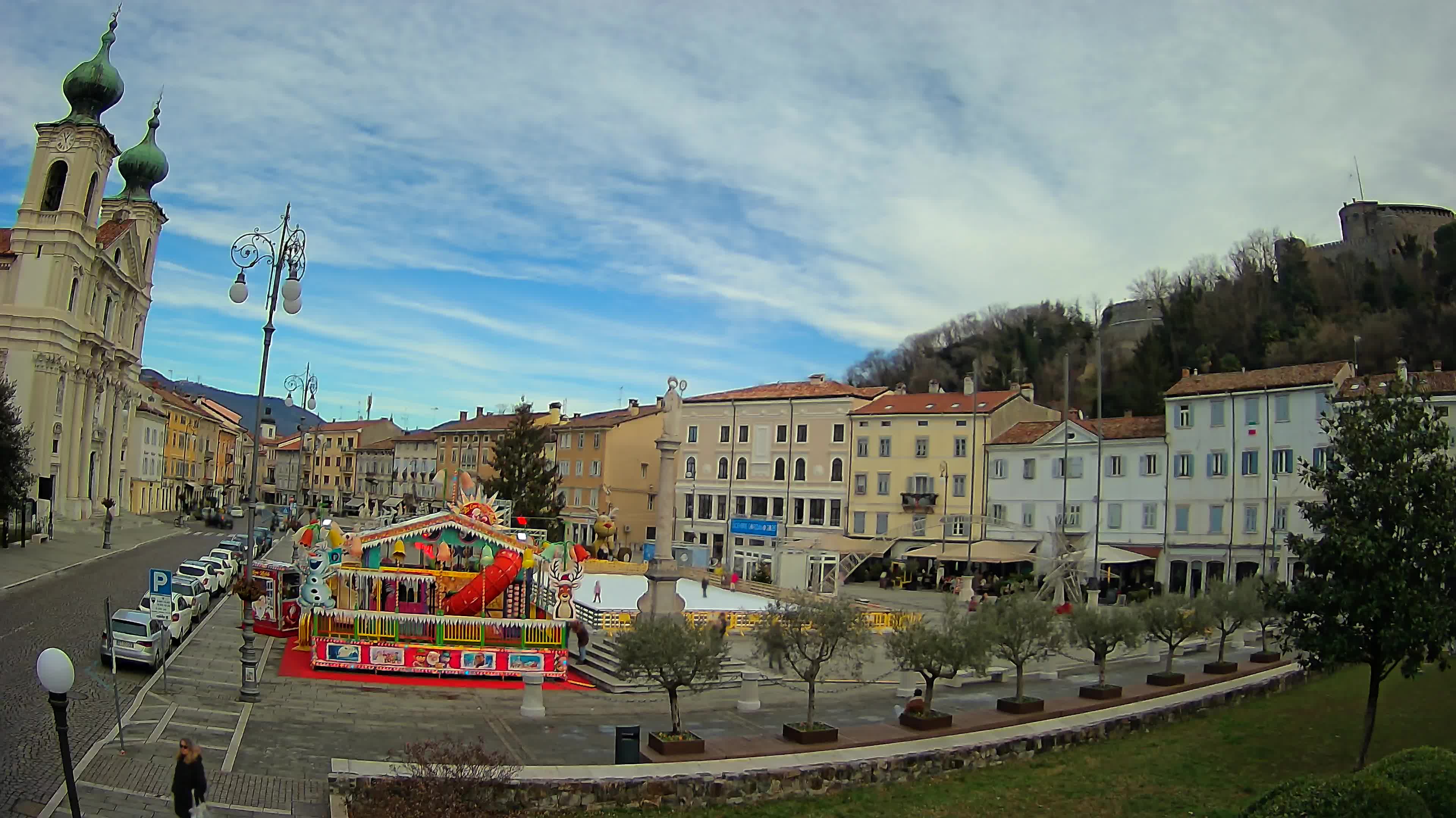 Webcam Gorizia Vittoria square – Church of st. Ignazio
