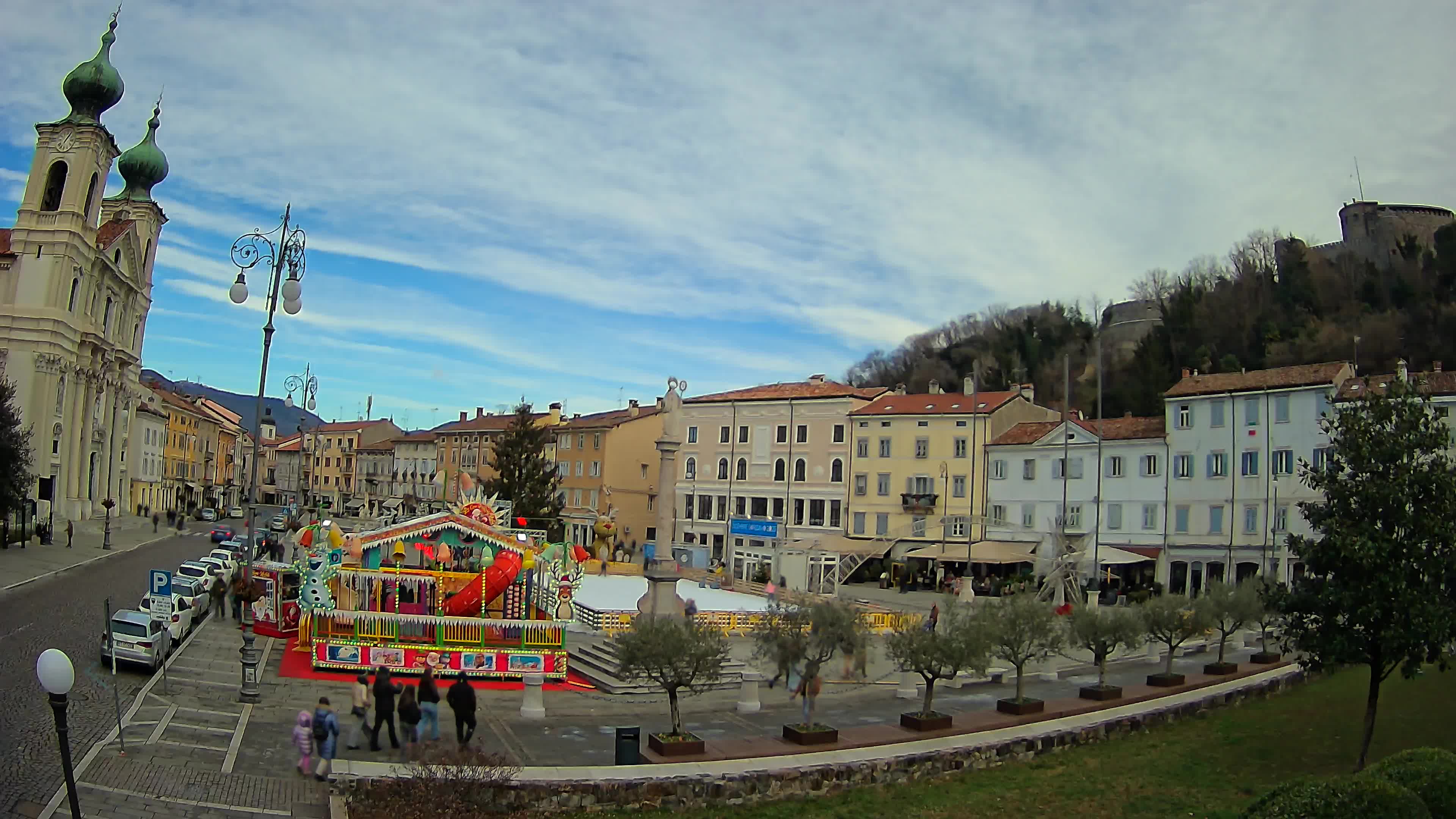 Webcam Gorizia Vittoria square – Church of st. Ignazio