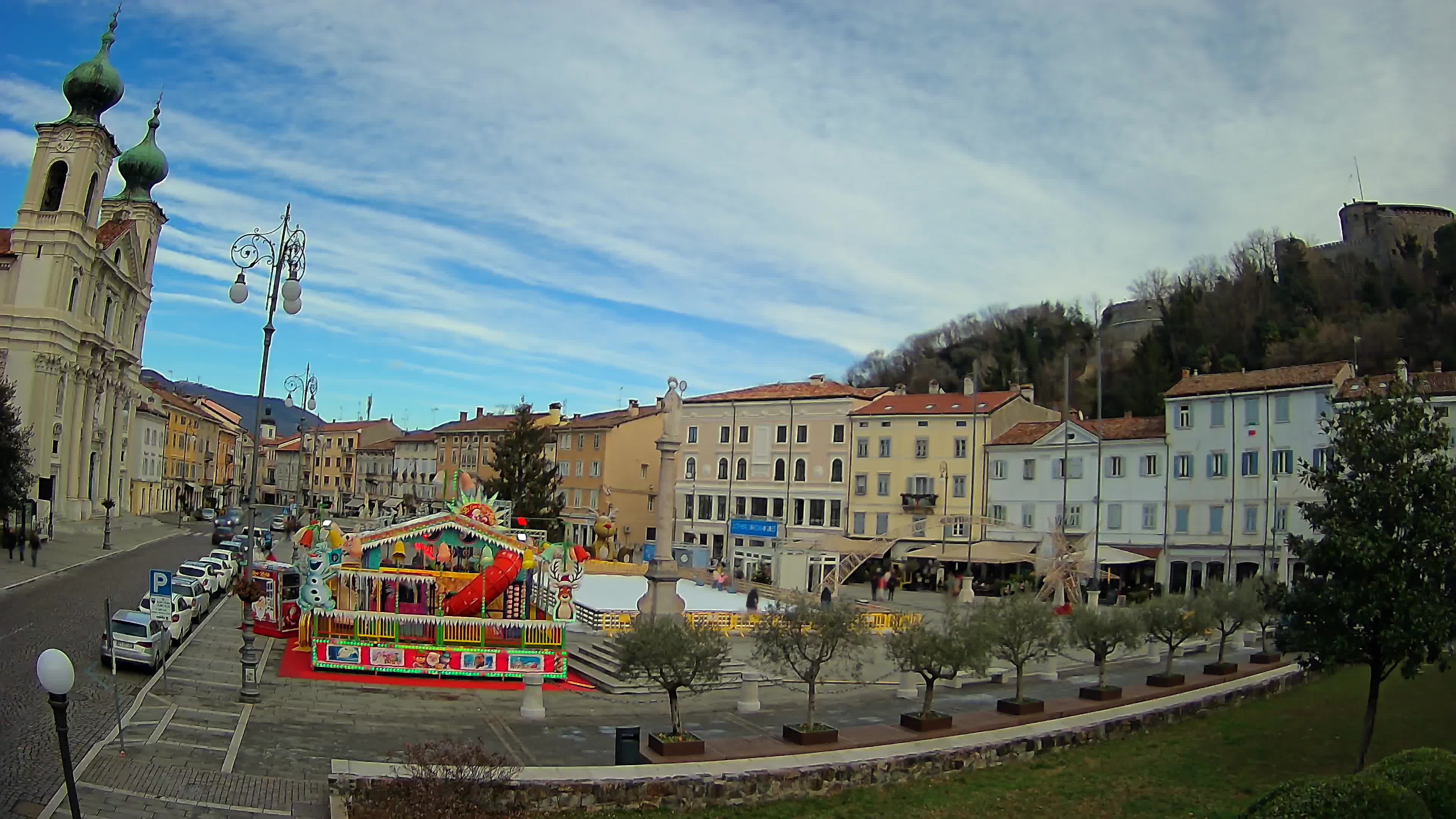 Webcam Gorizia Vittoria square – Church of st. Ignazio