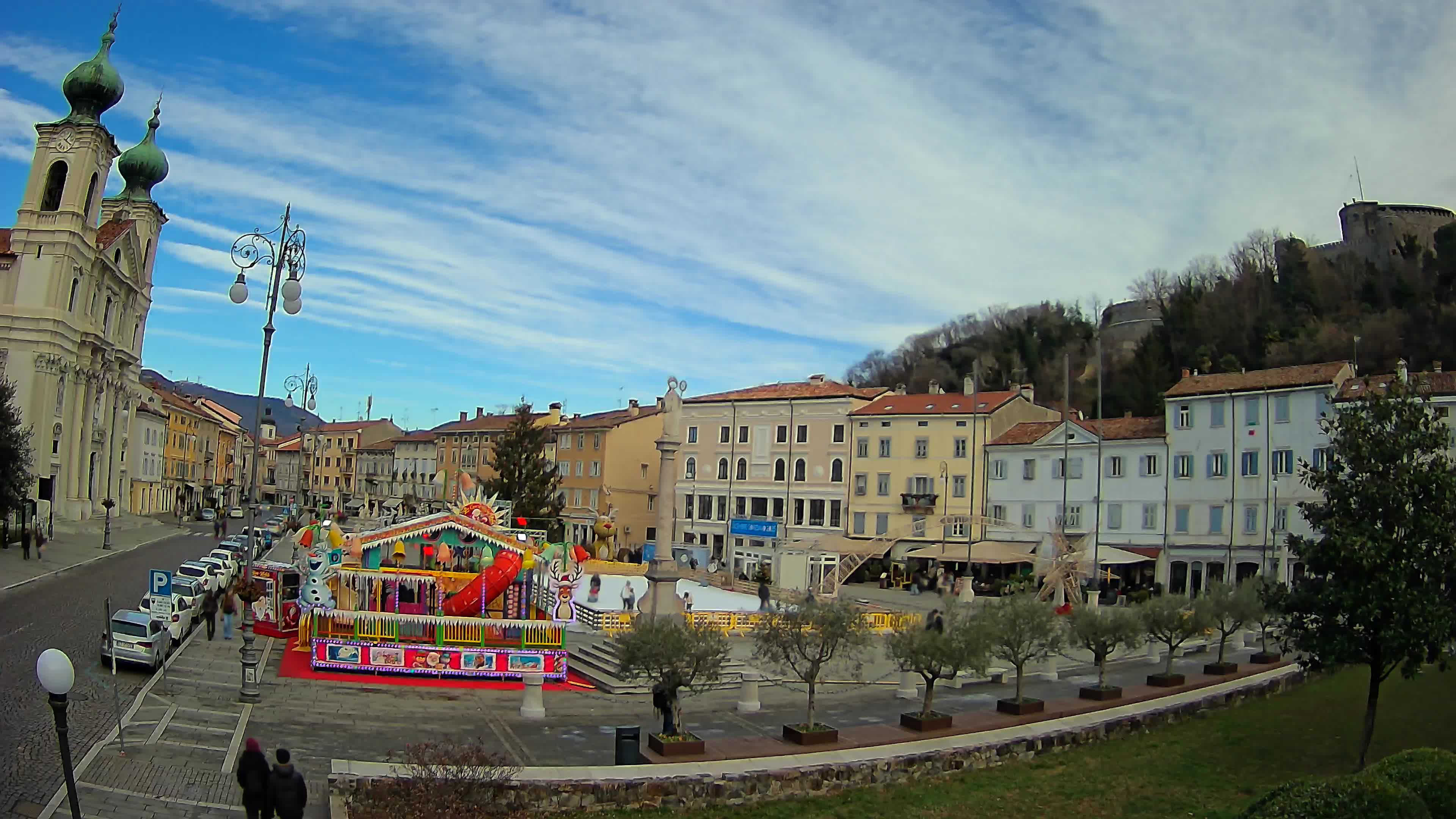 Webcam Gorizia Vittoria square – Church of st. Ignazio