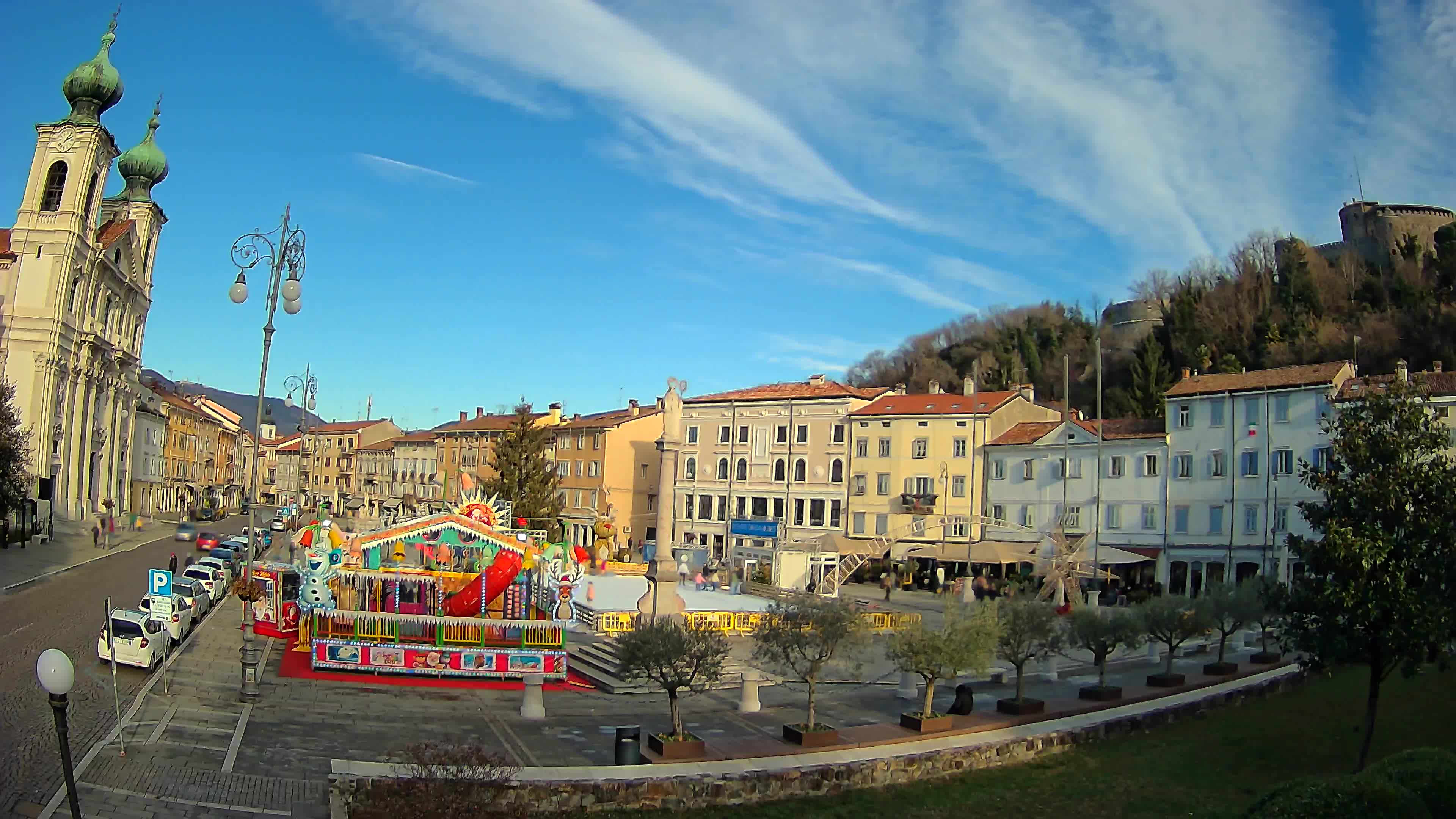 Webcam Gorizia Vittoria square – Church of st. Ignazio