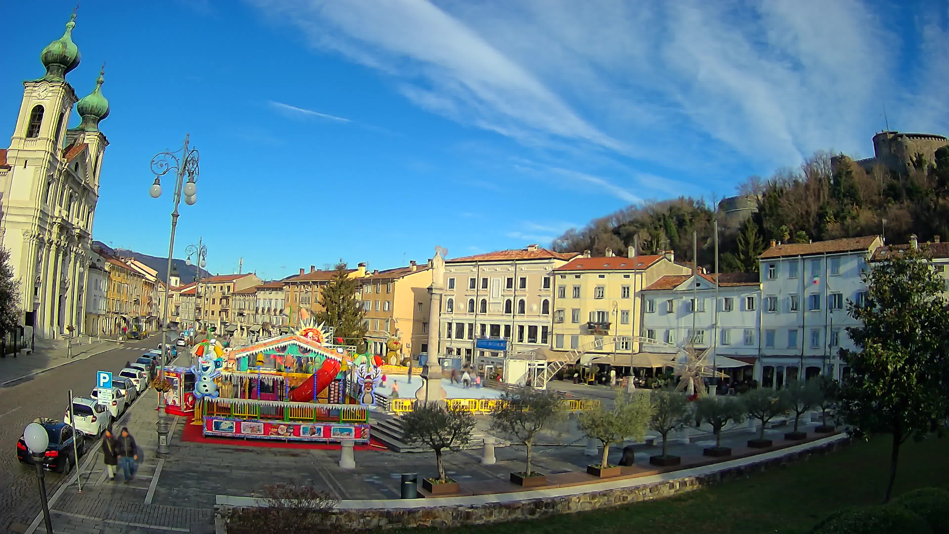 Webcam Gorizia Vittoria square – Church of st. Ignazio
