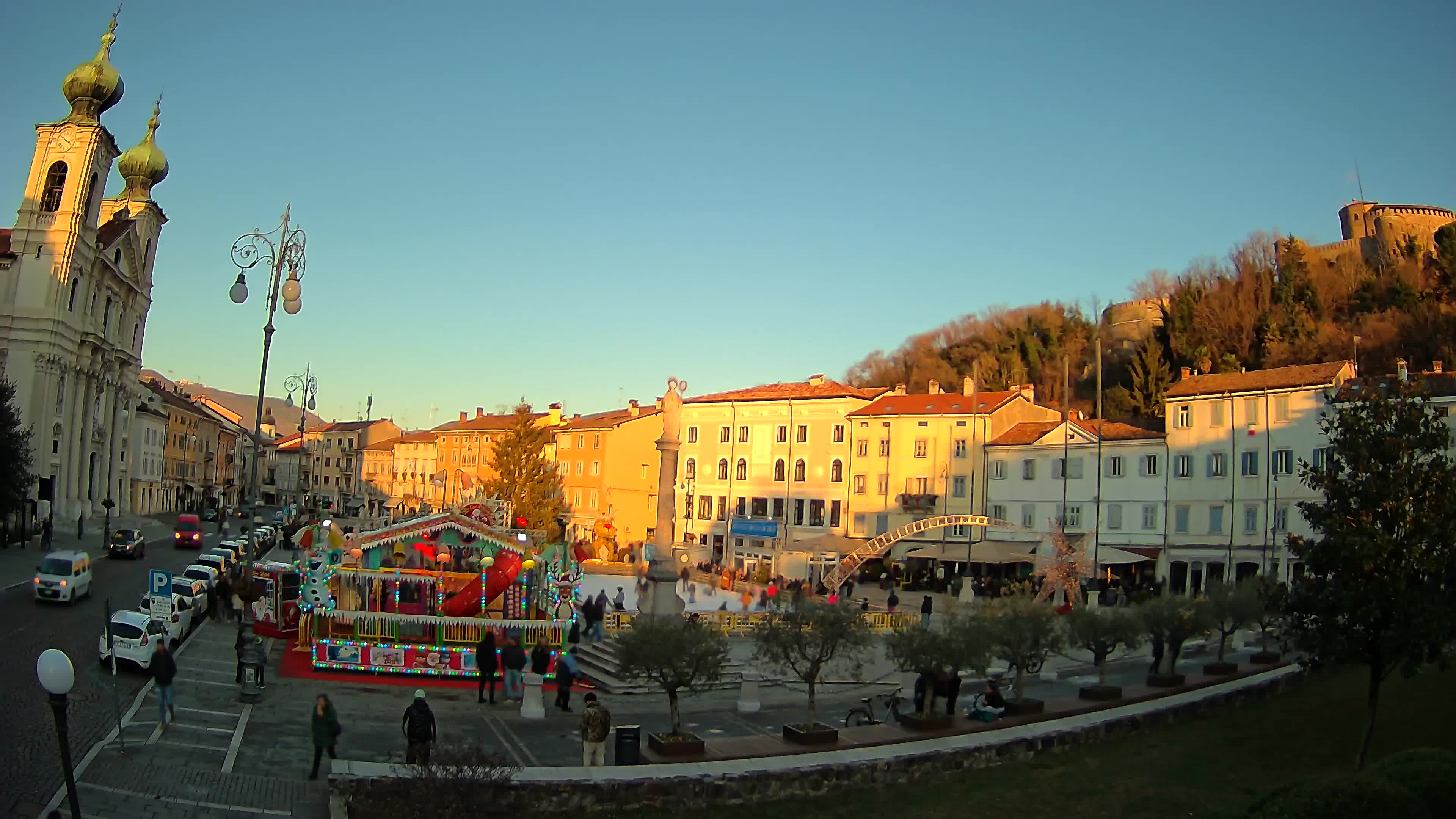Webcam Gorizia Vittoria square – Church of st. Ignazio