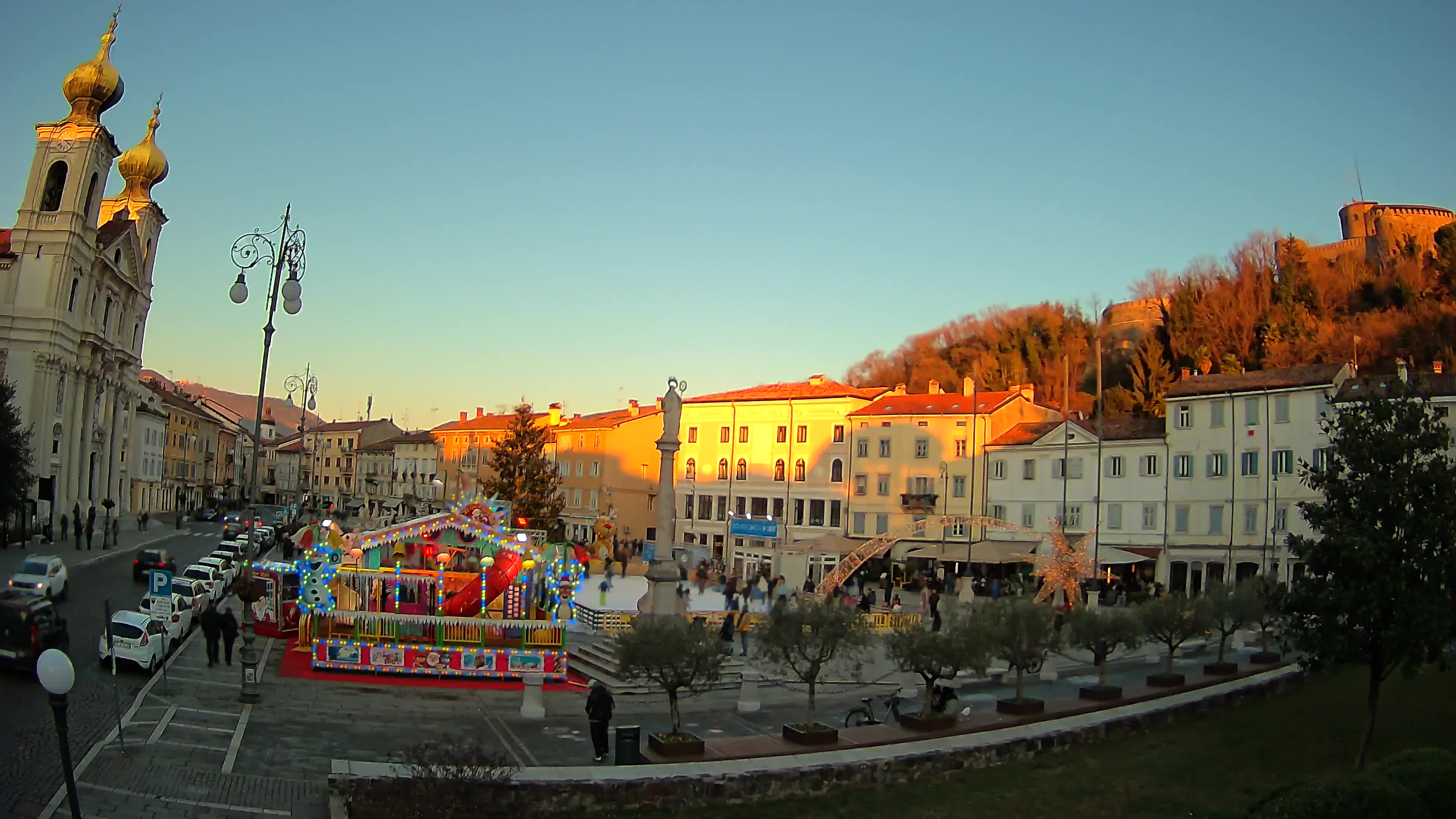 Webcam Gorizia Vittoria square – Church of st. Ignazio