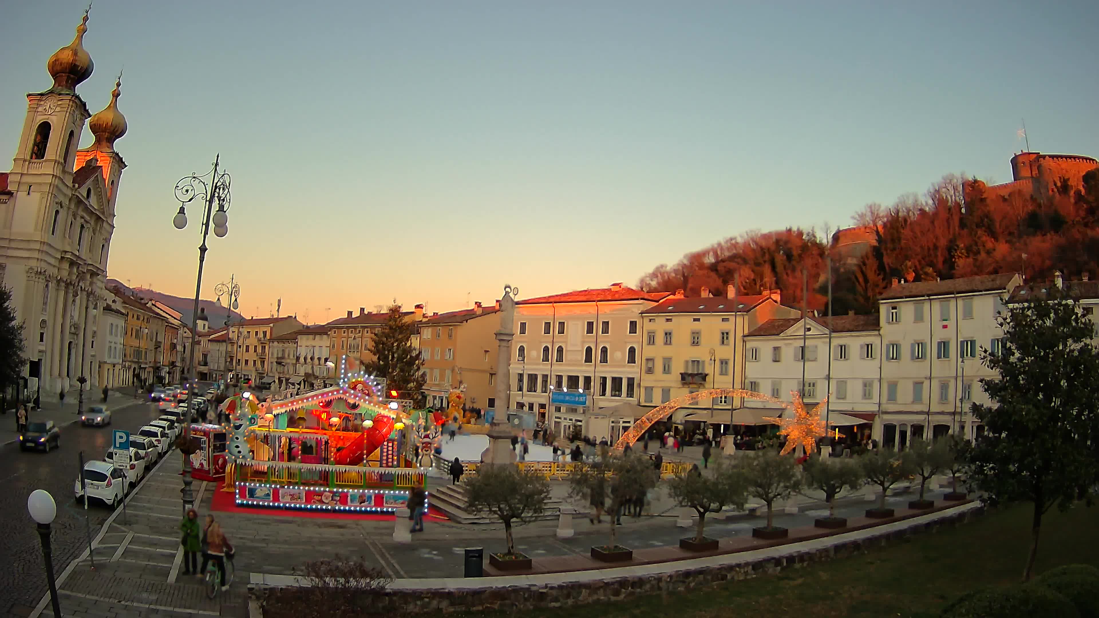 Webcam Gorizia Vittoria square – Church of st. Ignazio