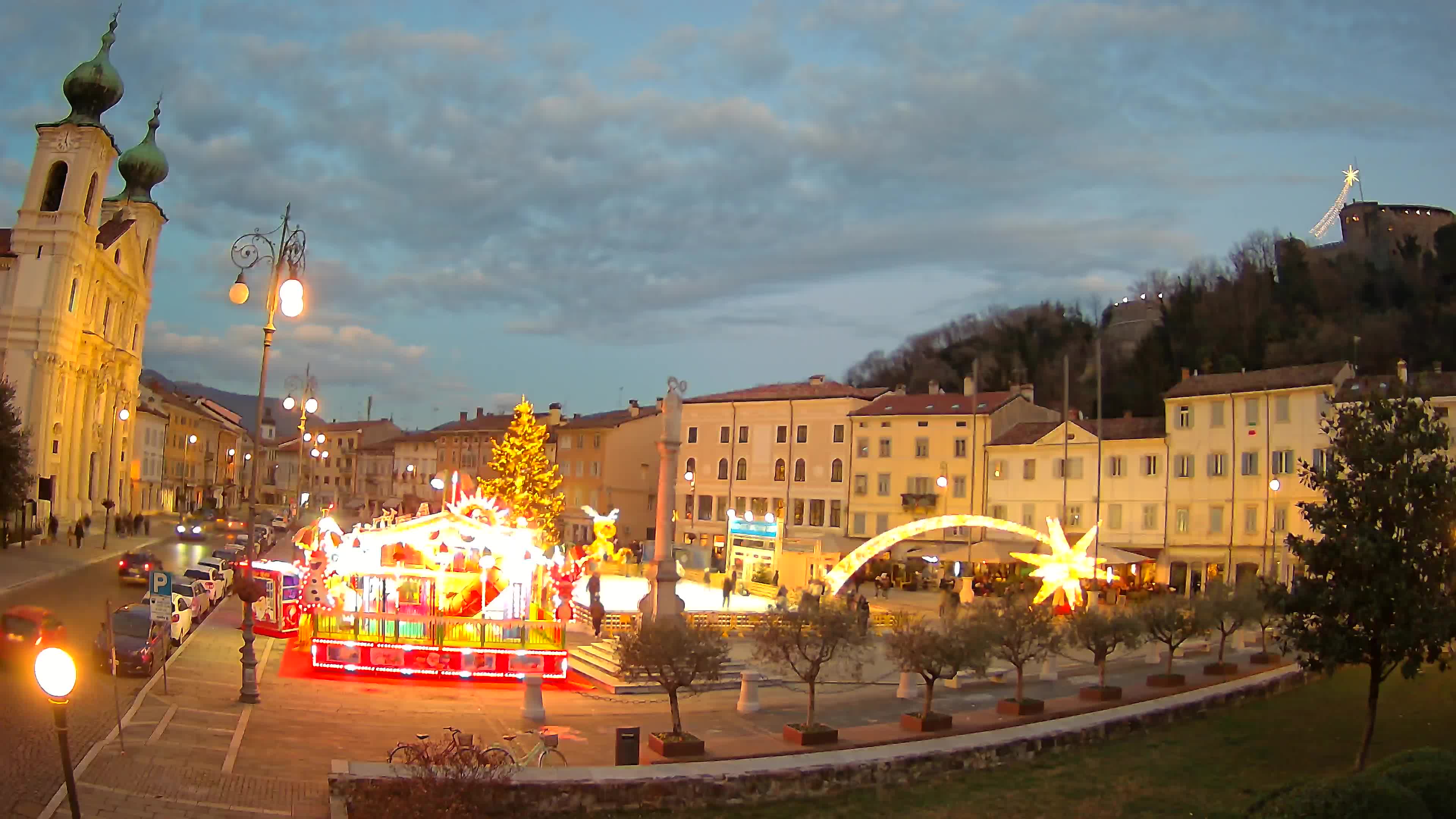 Gorizia – Place Vittoria – église st. Ignazio