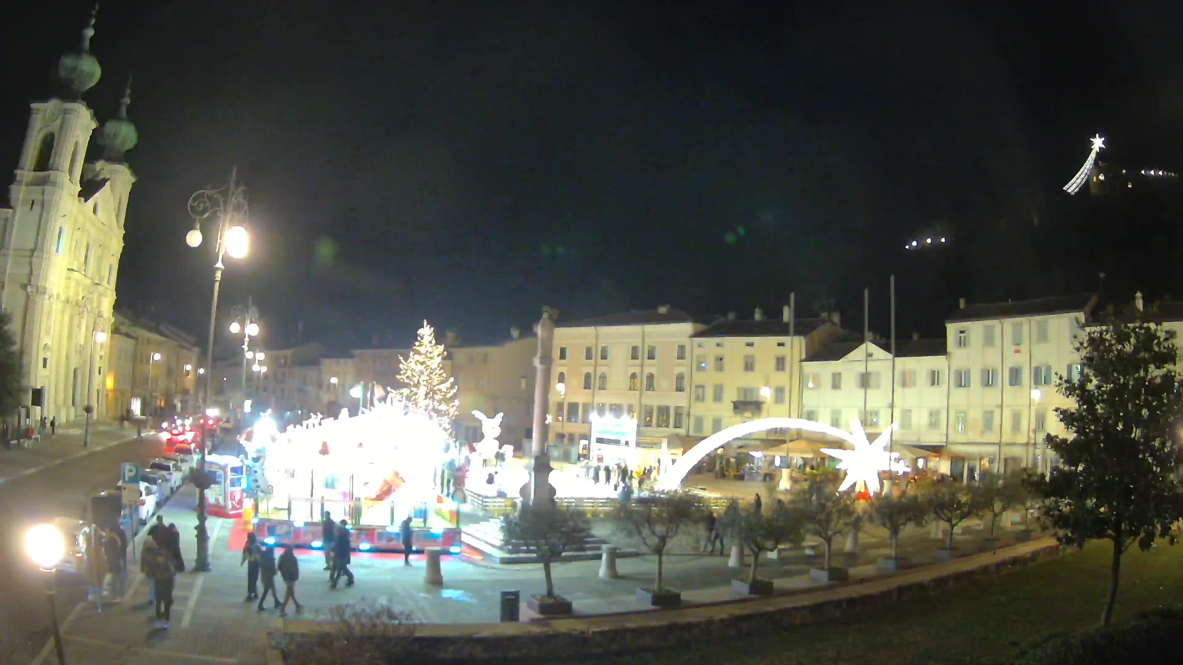 Webcam Gorizia Vittoria square – Church of st. Ignazio