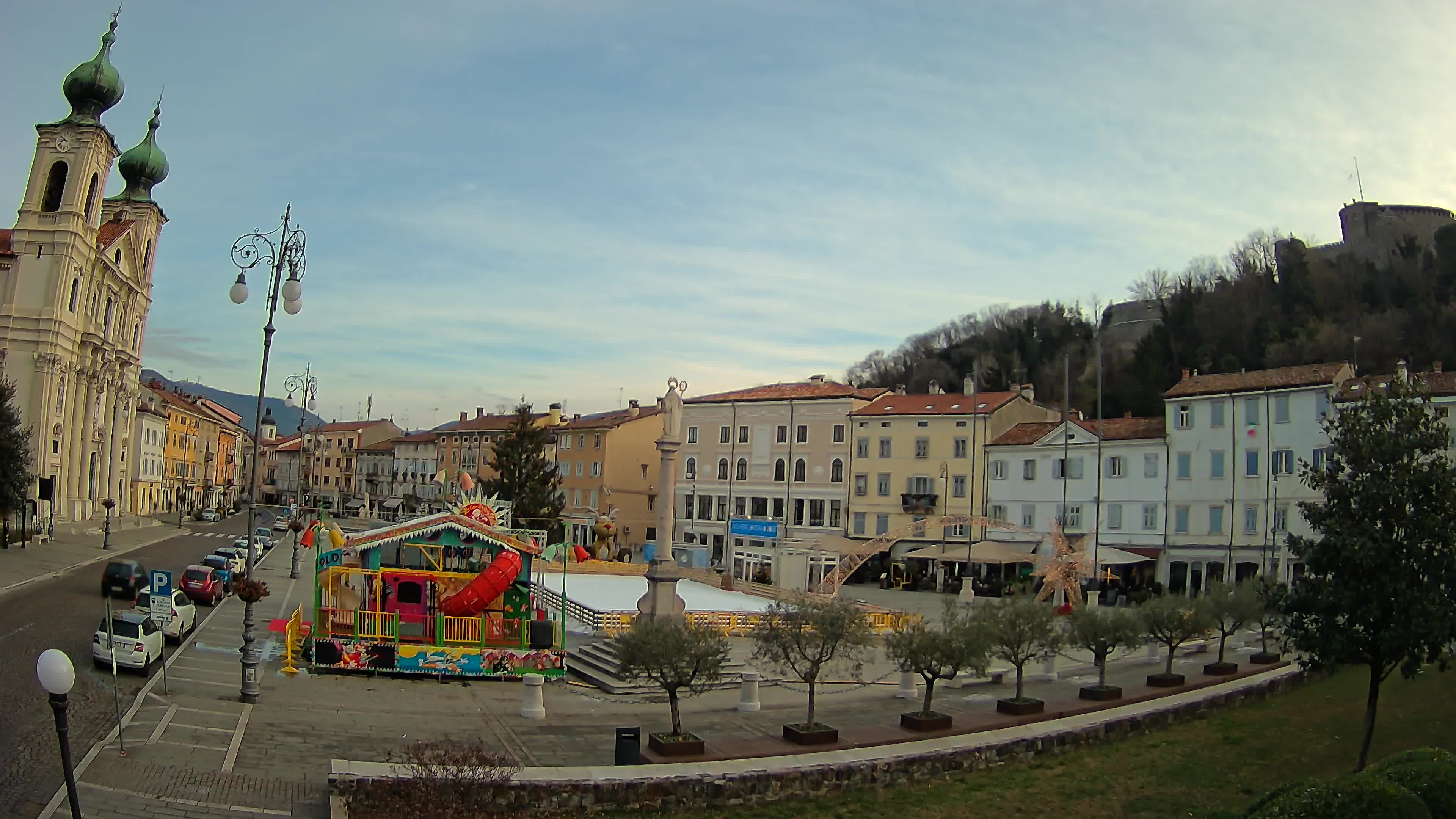 Görz – Vittoria-Platz – Kirche St. Ignazio