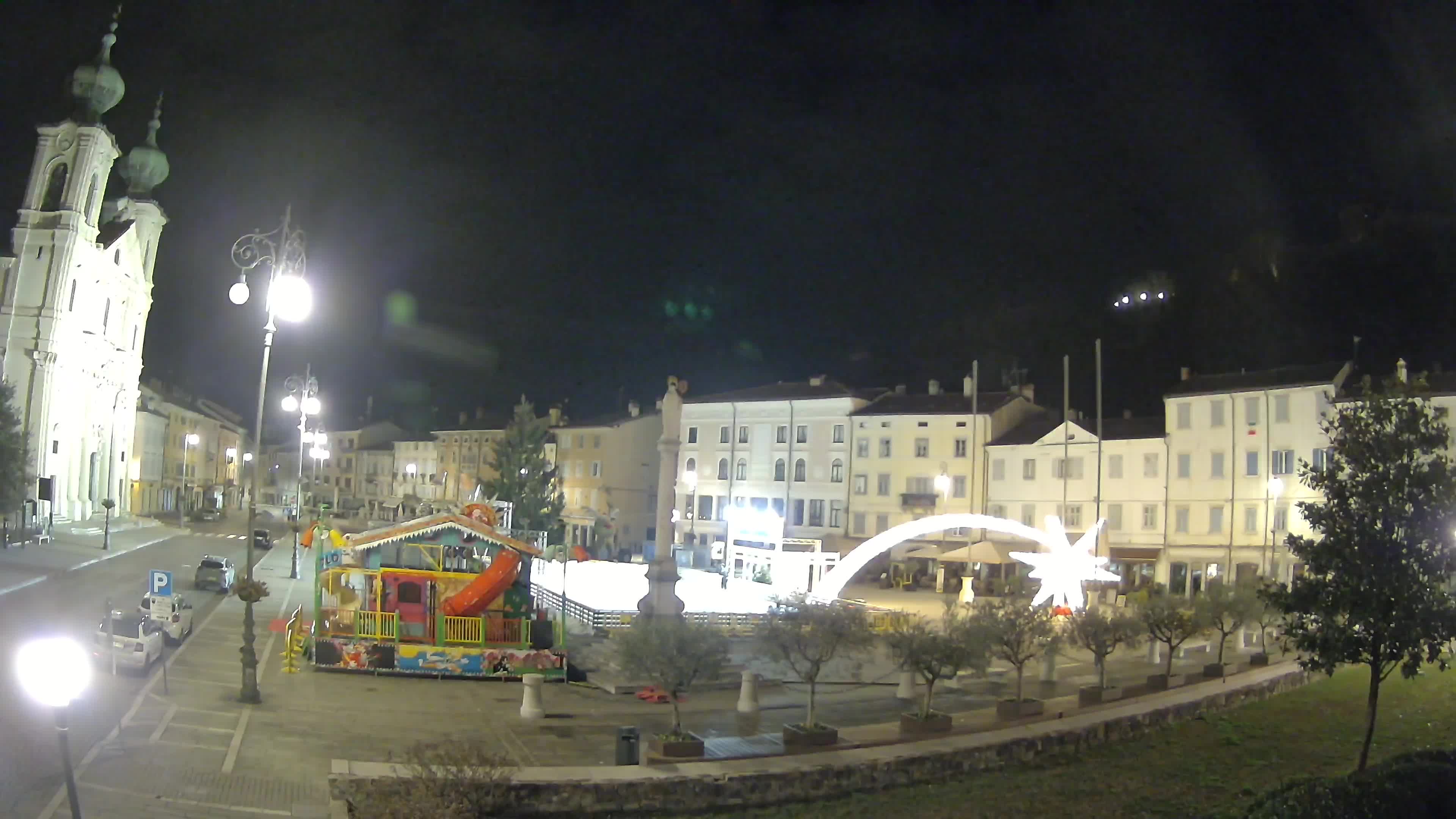 Webcam Gorizia Vittoria square – Church of st. Ignazio