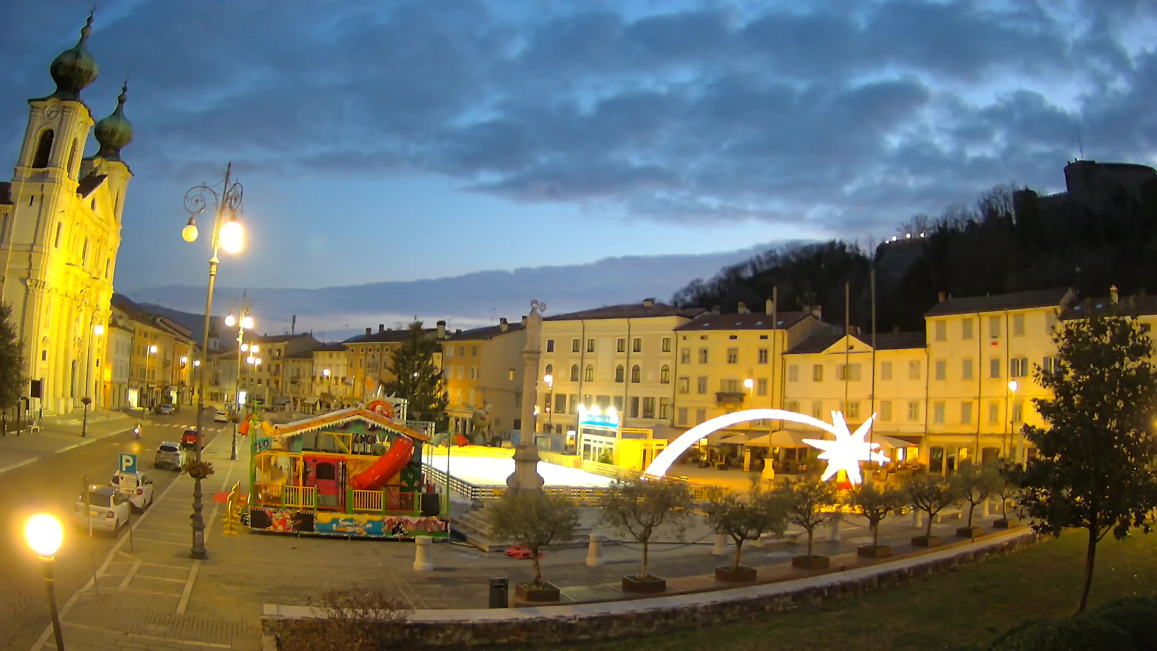 Görz – Vittoria-Platz – Kirche St. Ignazio