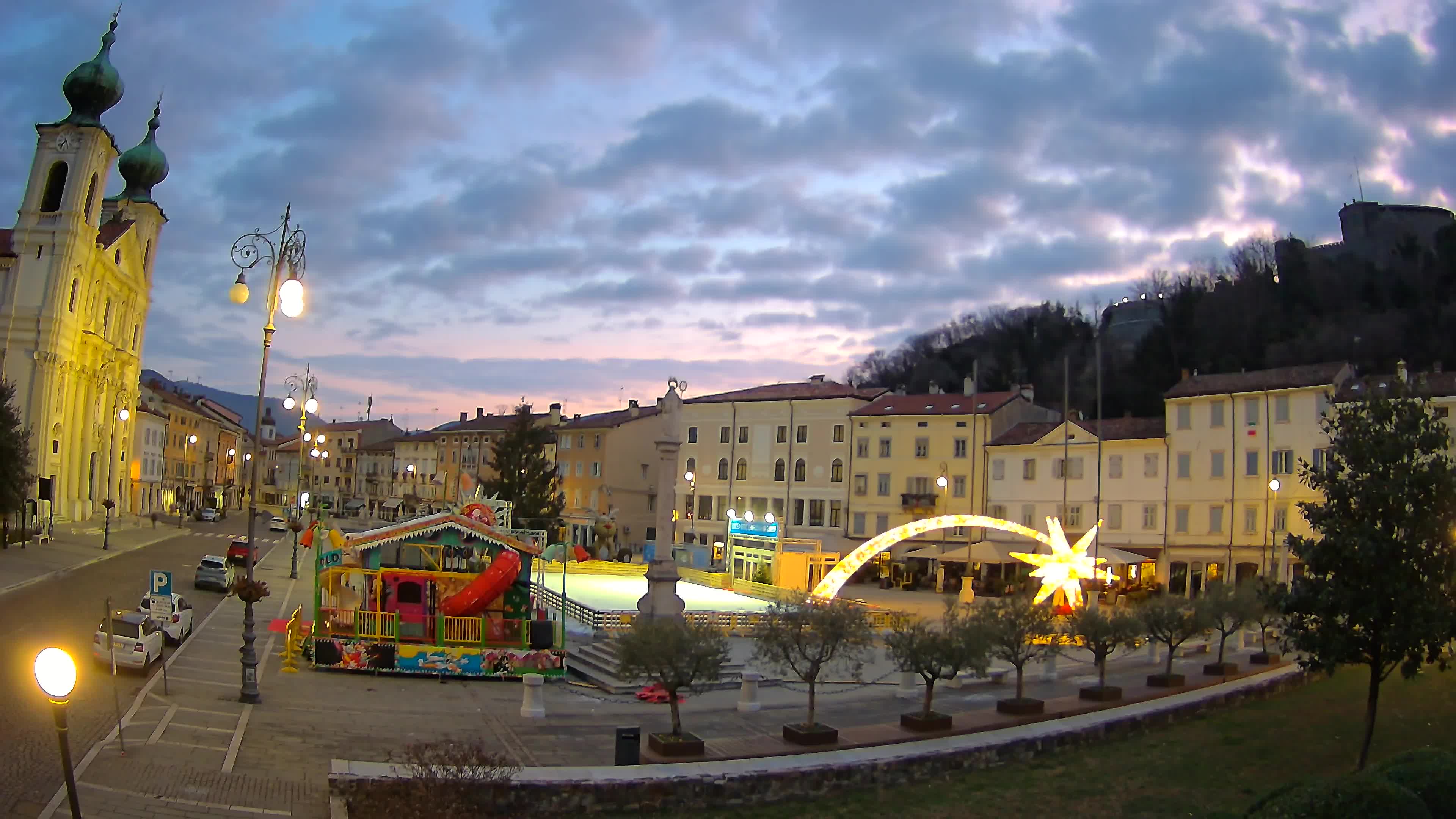 Gorizia – Place Vittoria – église st. Ignazio