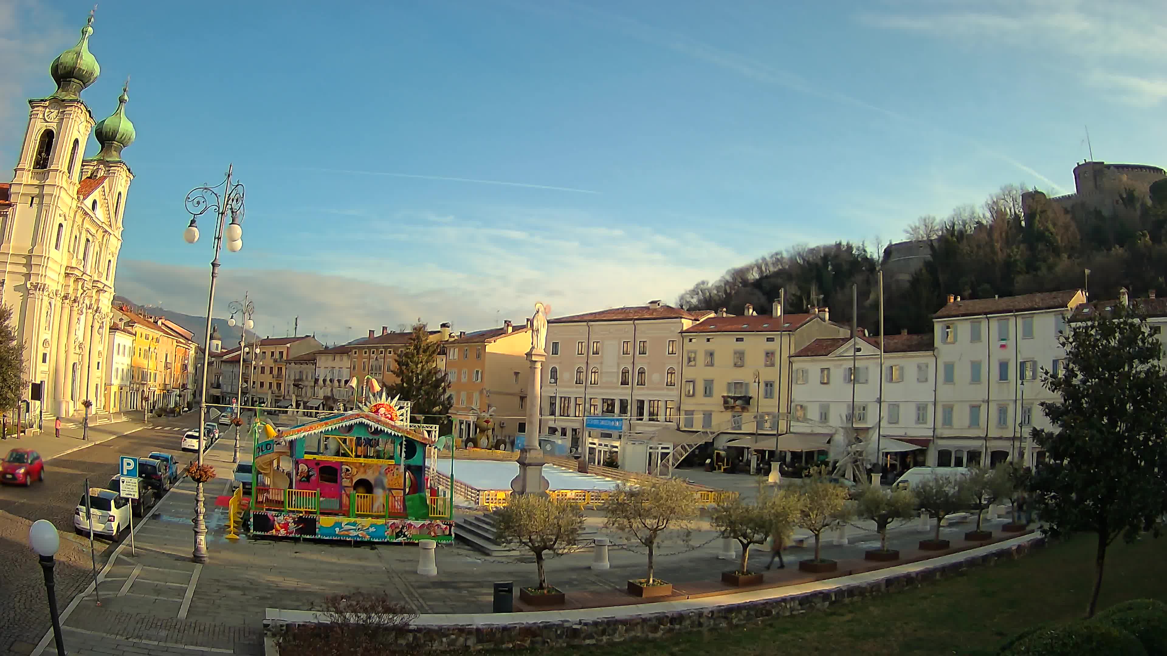 Webcam Gorizia Vittoria square – Church of st. Ignazio