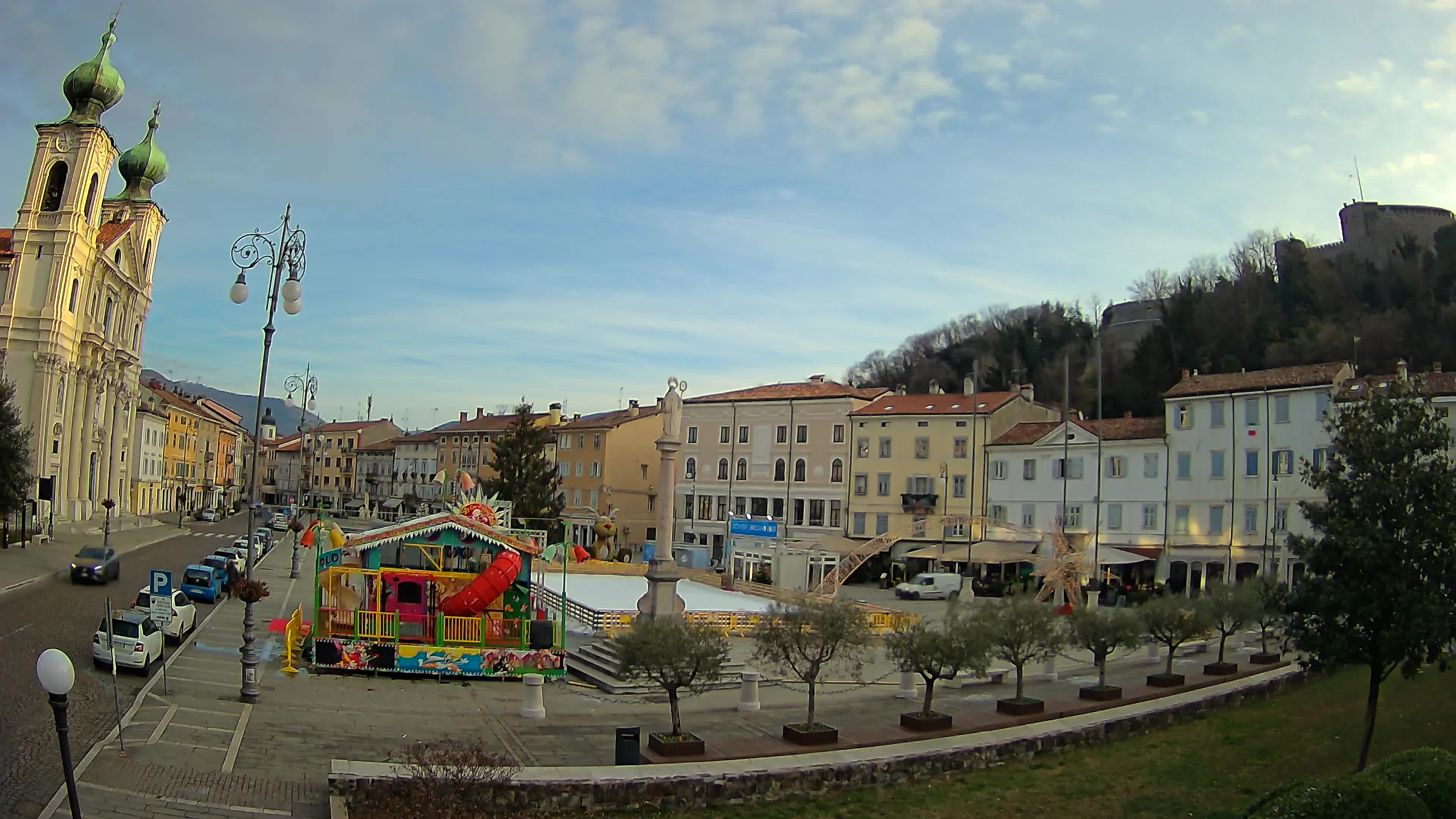 Webcam Gorizia Vittoria square – Church of st. Ignazio