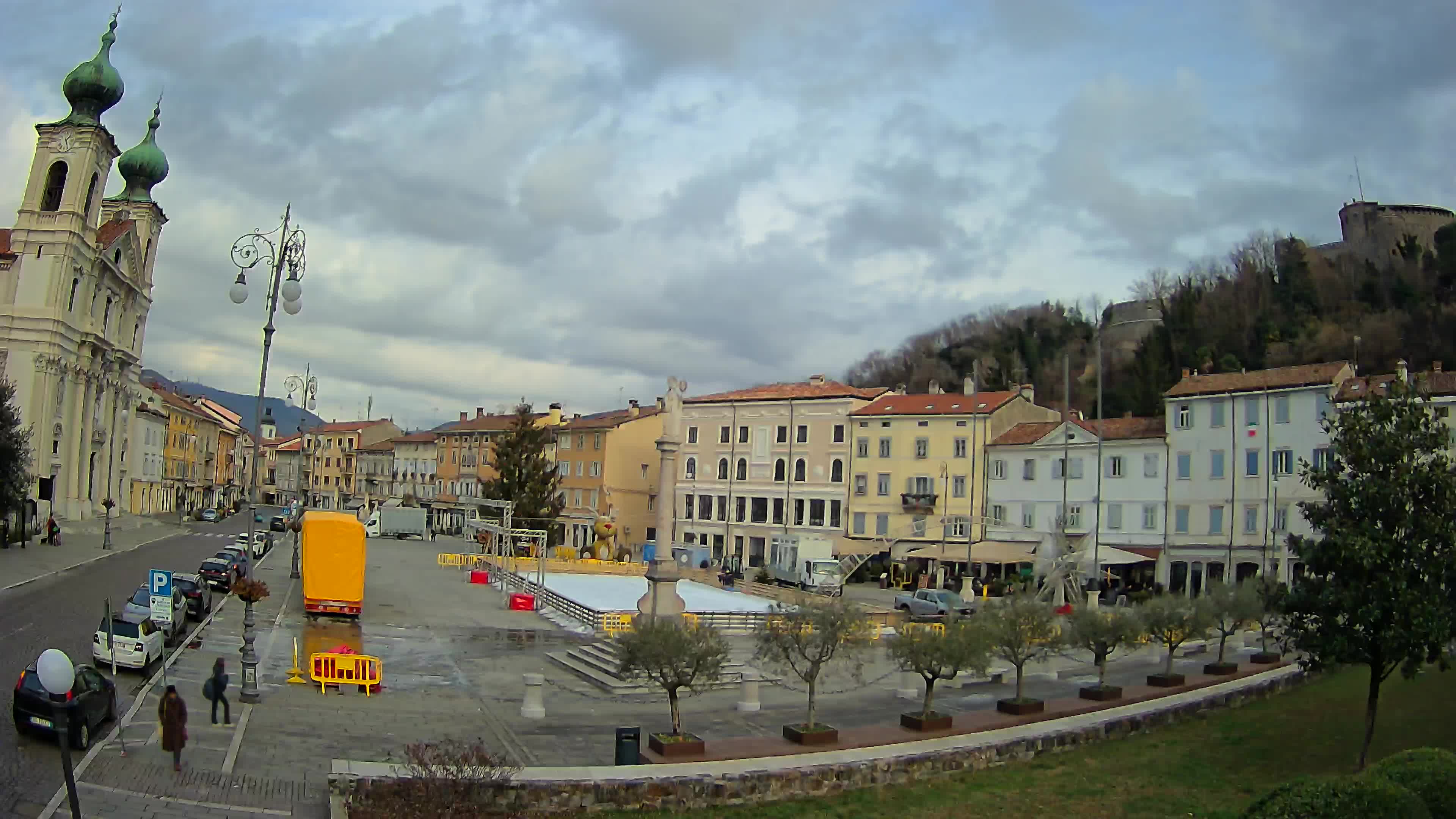 Gorizia – Place Vittoria – église st. Ignazio