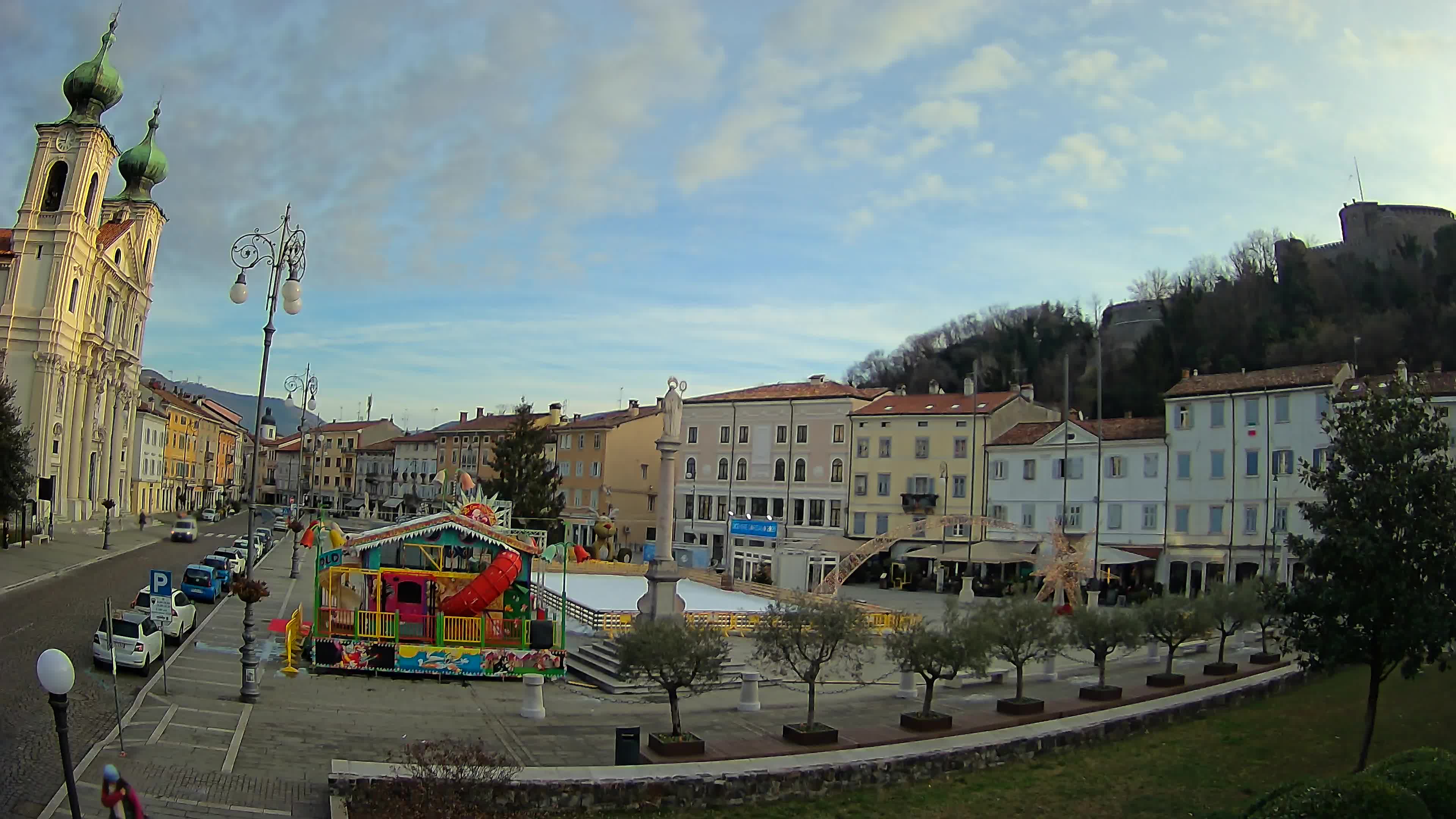 Webcam Gorizia Vittoria square – Church of st. Ignazio