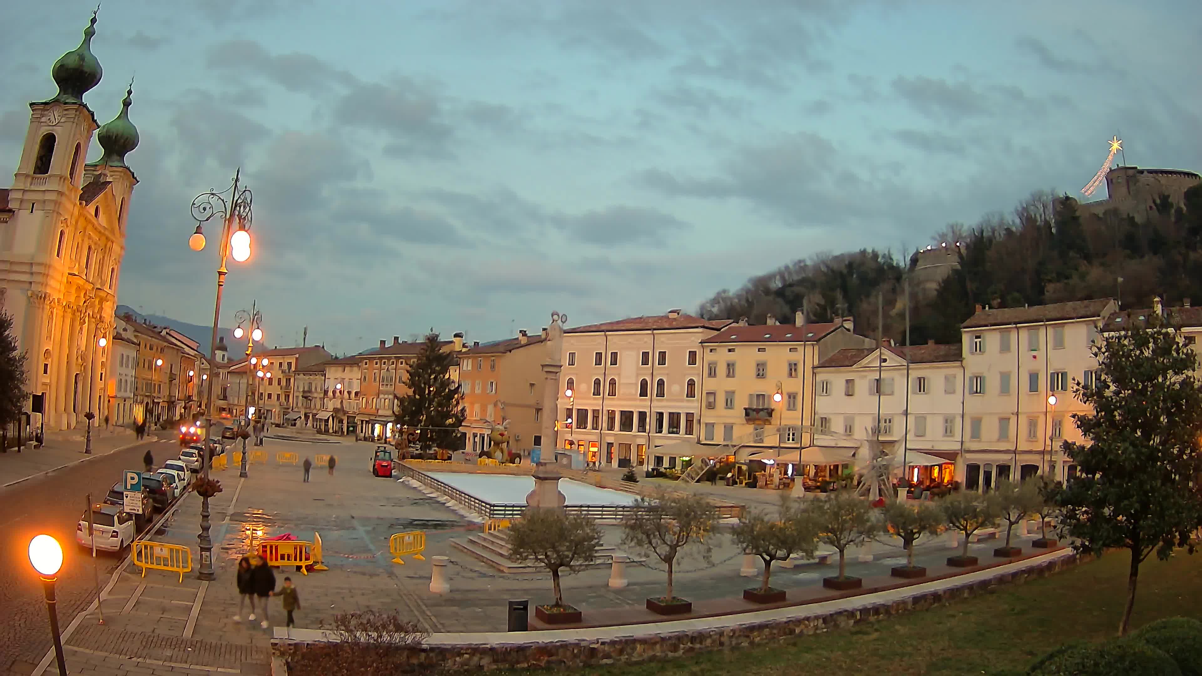 Webcam Gorizia Vittoria square – Church of st. Ignazio
