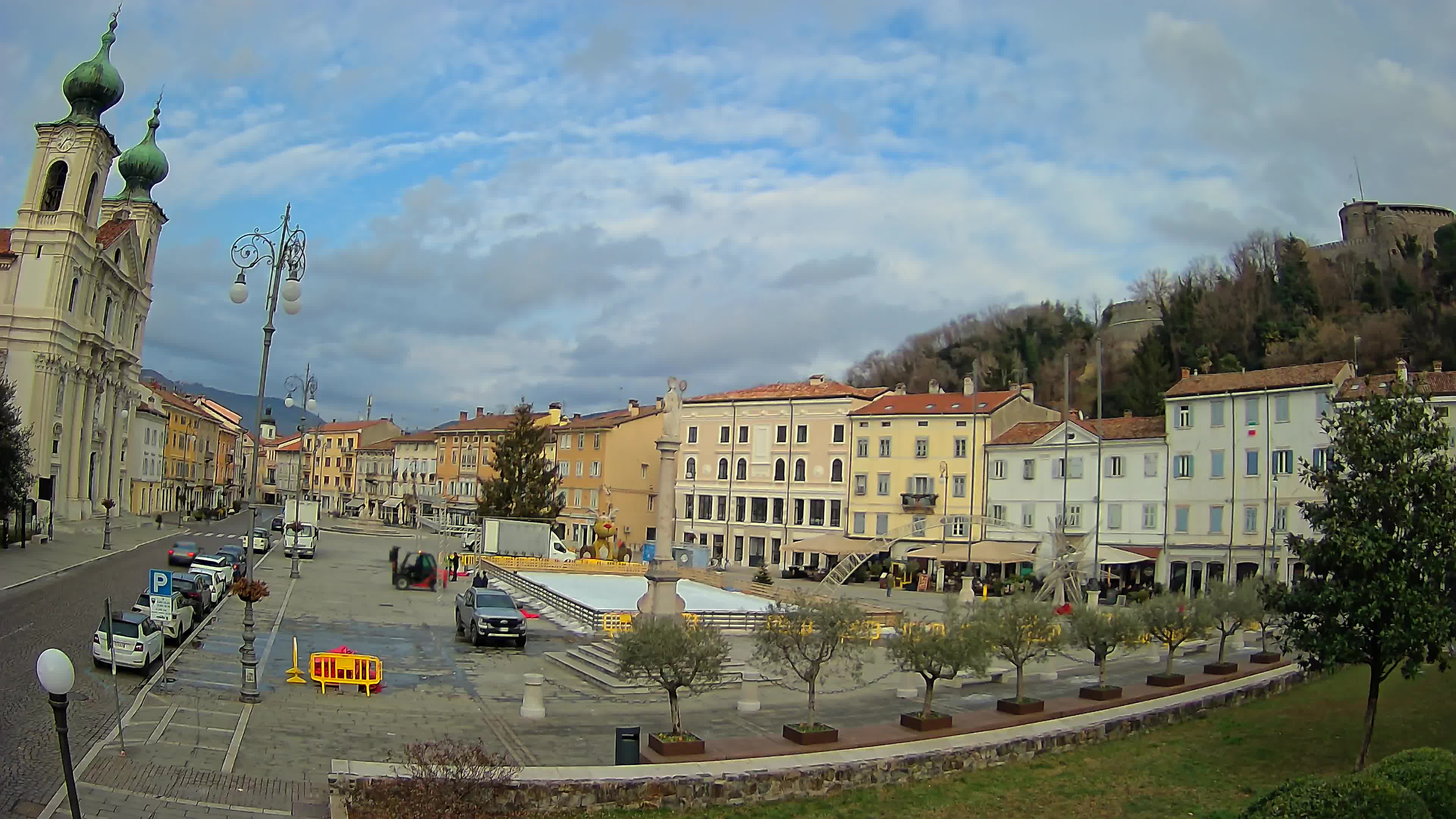Gorizia – Place Vittoria – église st. Ignazio