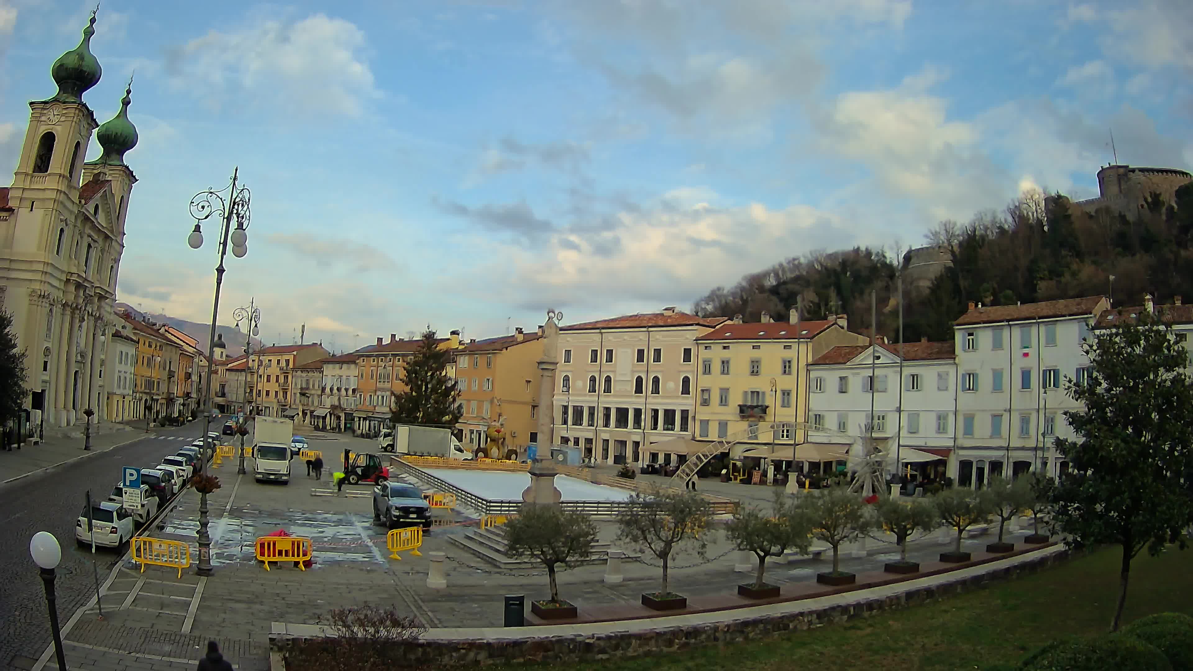 Webcam Gorizia Vittoria square – Church of st. Ignazio