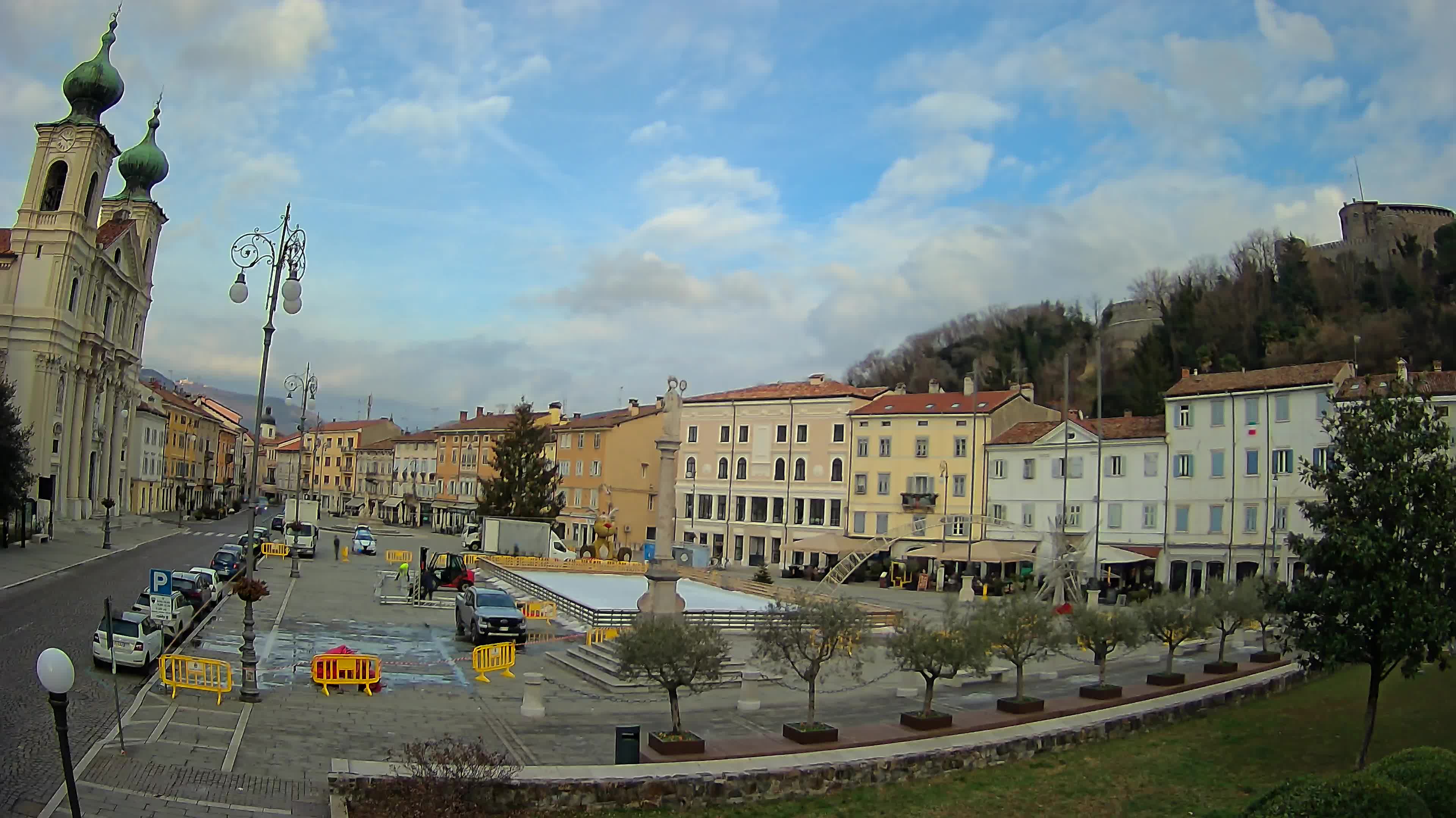 Görz – Vittoria-Platz – Kirche St. Ignazio