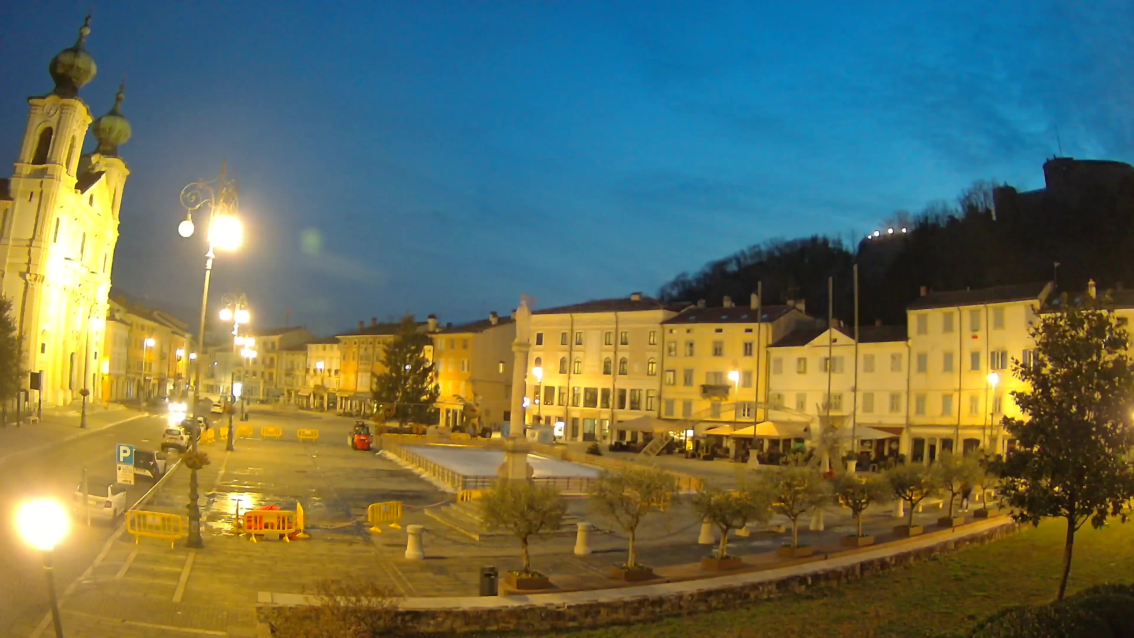 Webcam Gorizia Vittoria square – Church of st. Ignazio