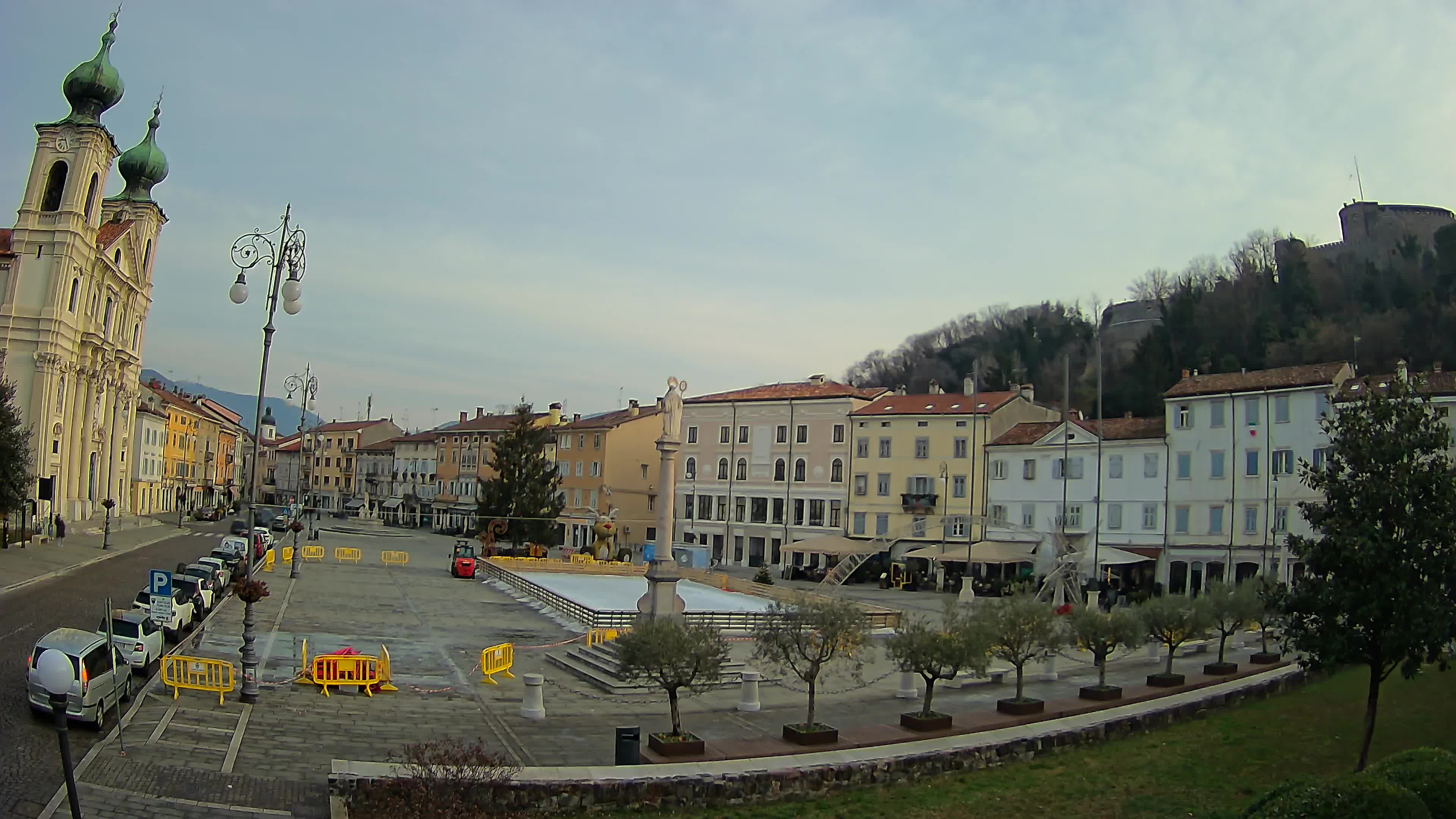 Gorizia – Place Vittoria – église st. Ignazio