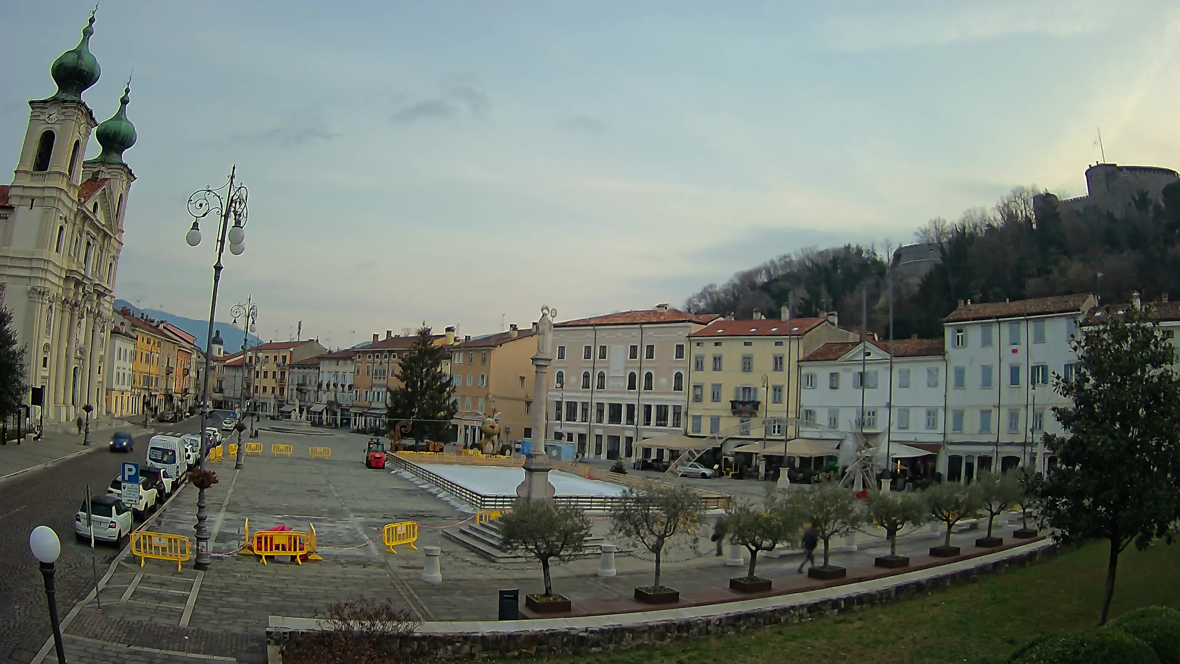 Gorizia – Place Vittoria – église st. Ignazio