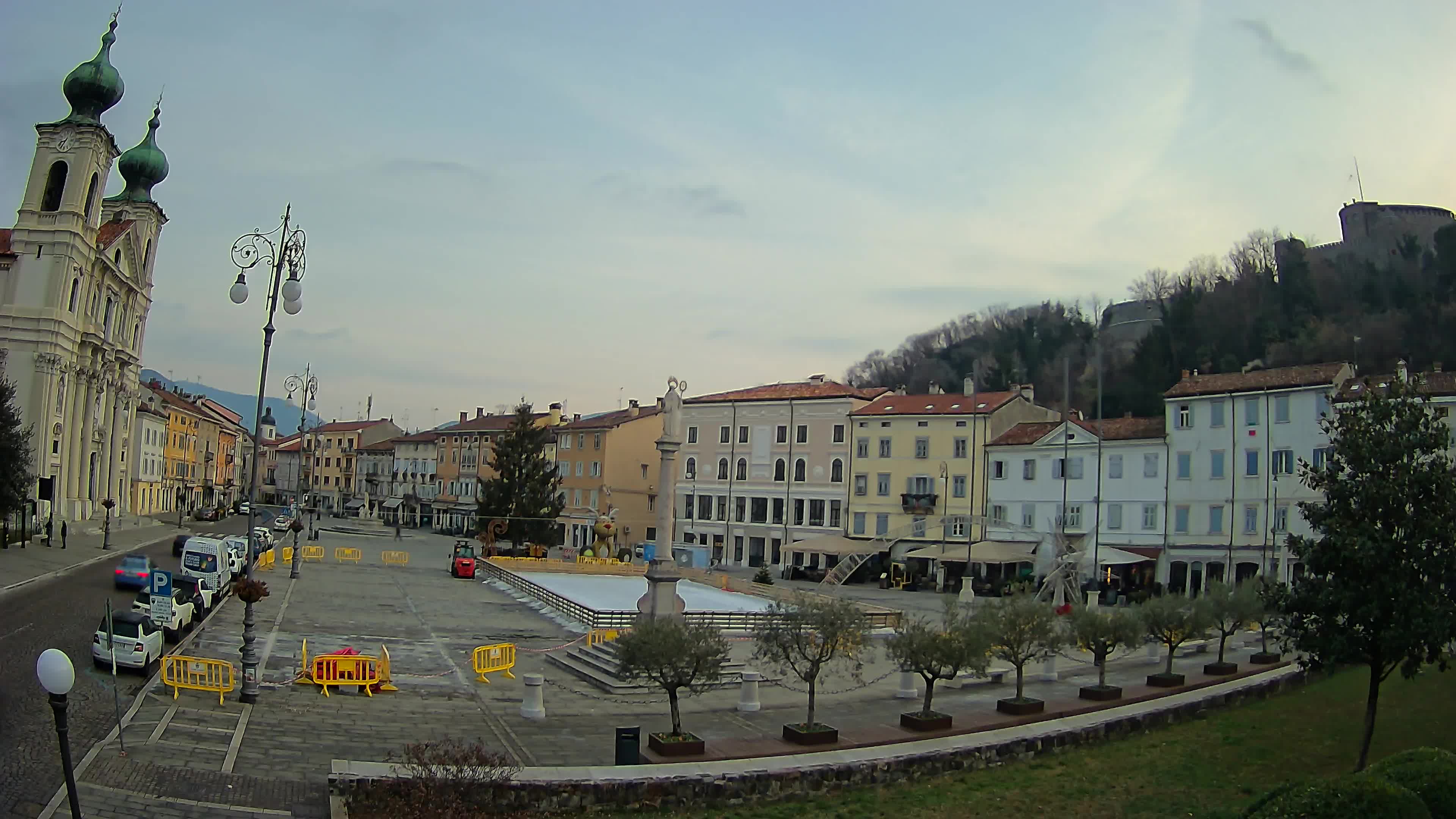 Gorizia – Place Vittoria – église st. Ignazio