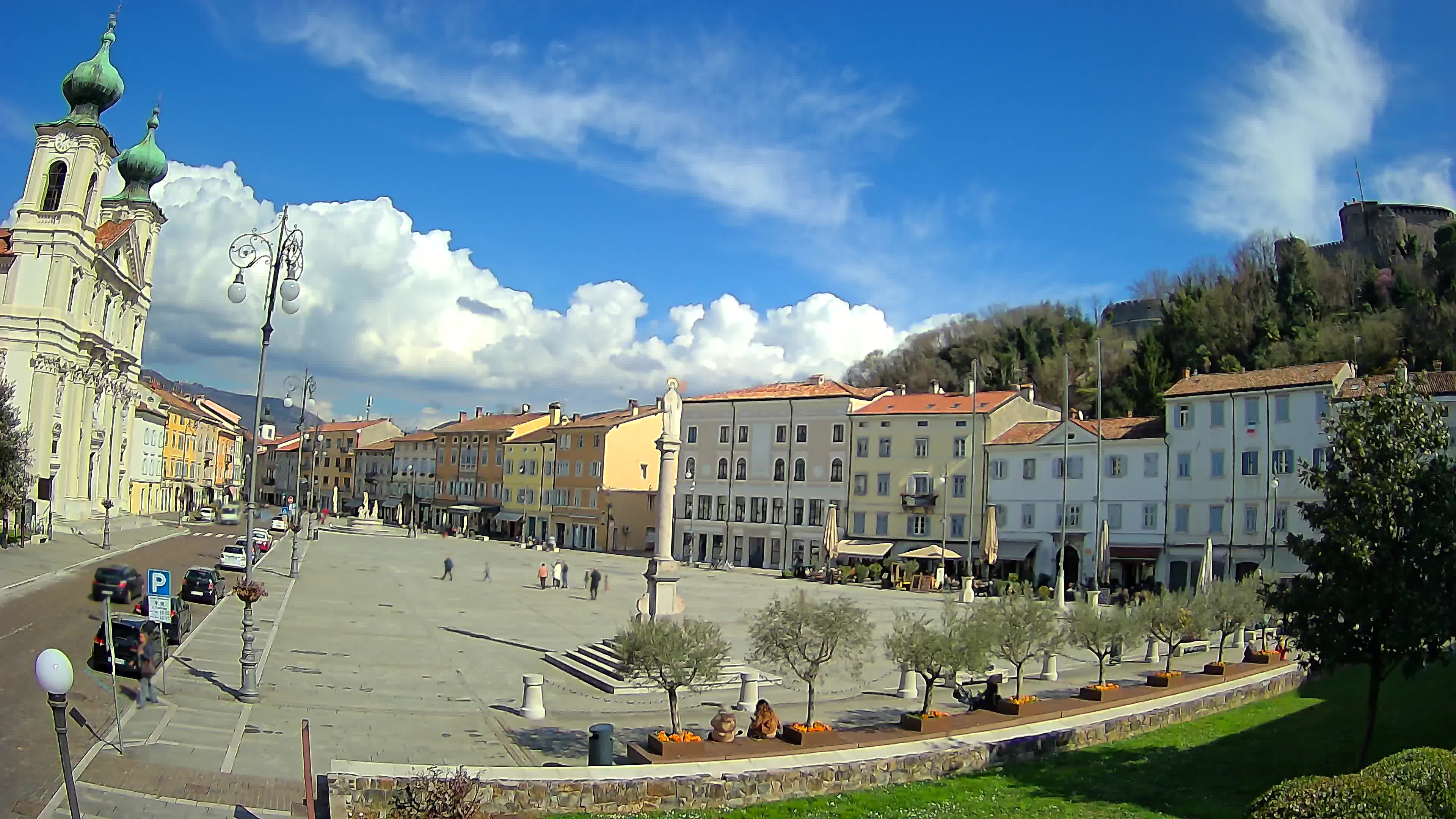Görz – Vittoria-Platz – Kirche St. Ignazio