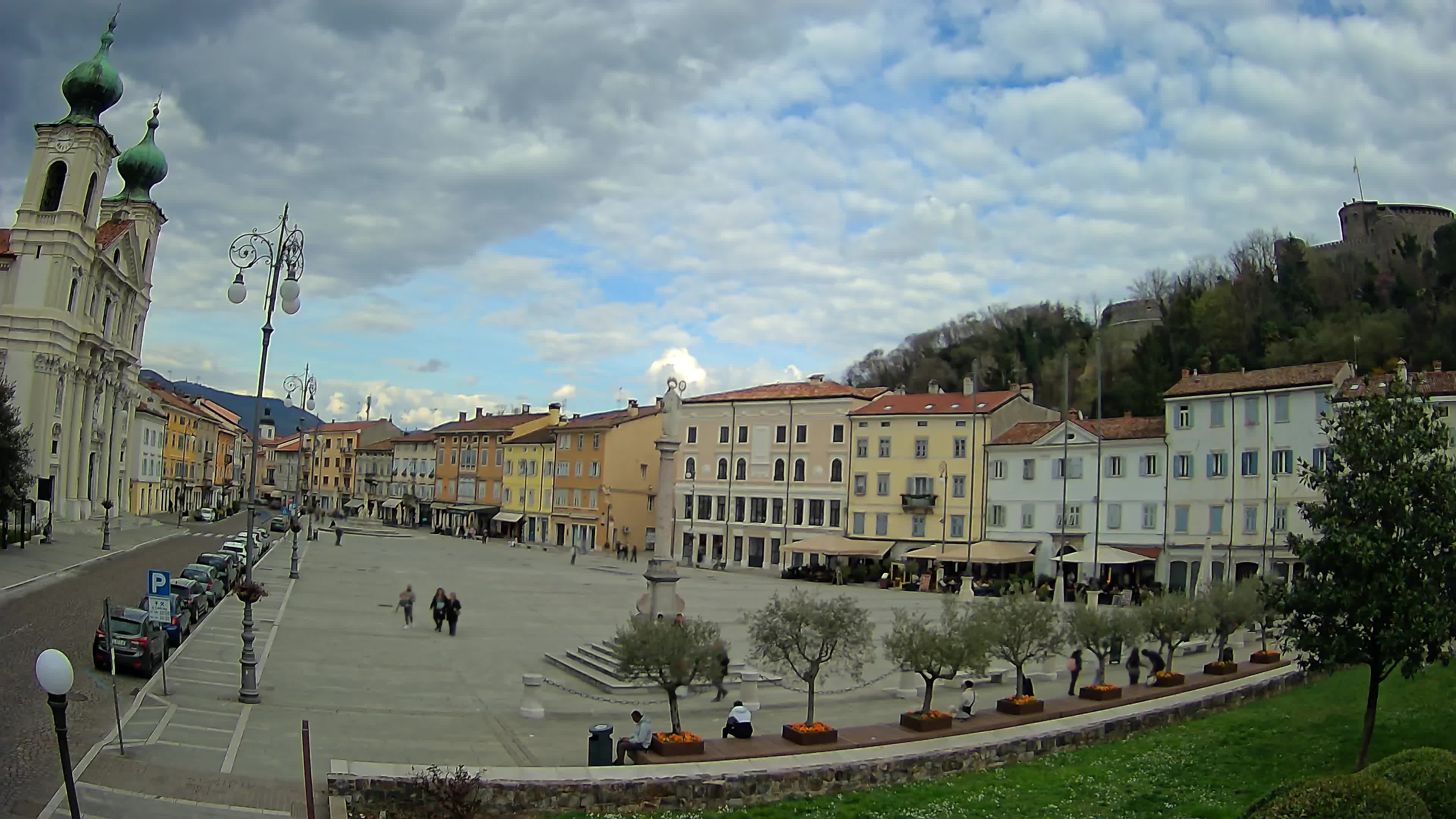 Webcam Gorizia Vittoria square – Church of st. Ignazio