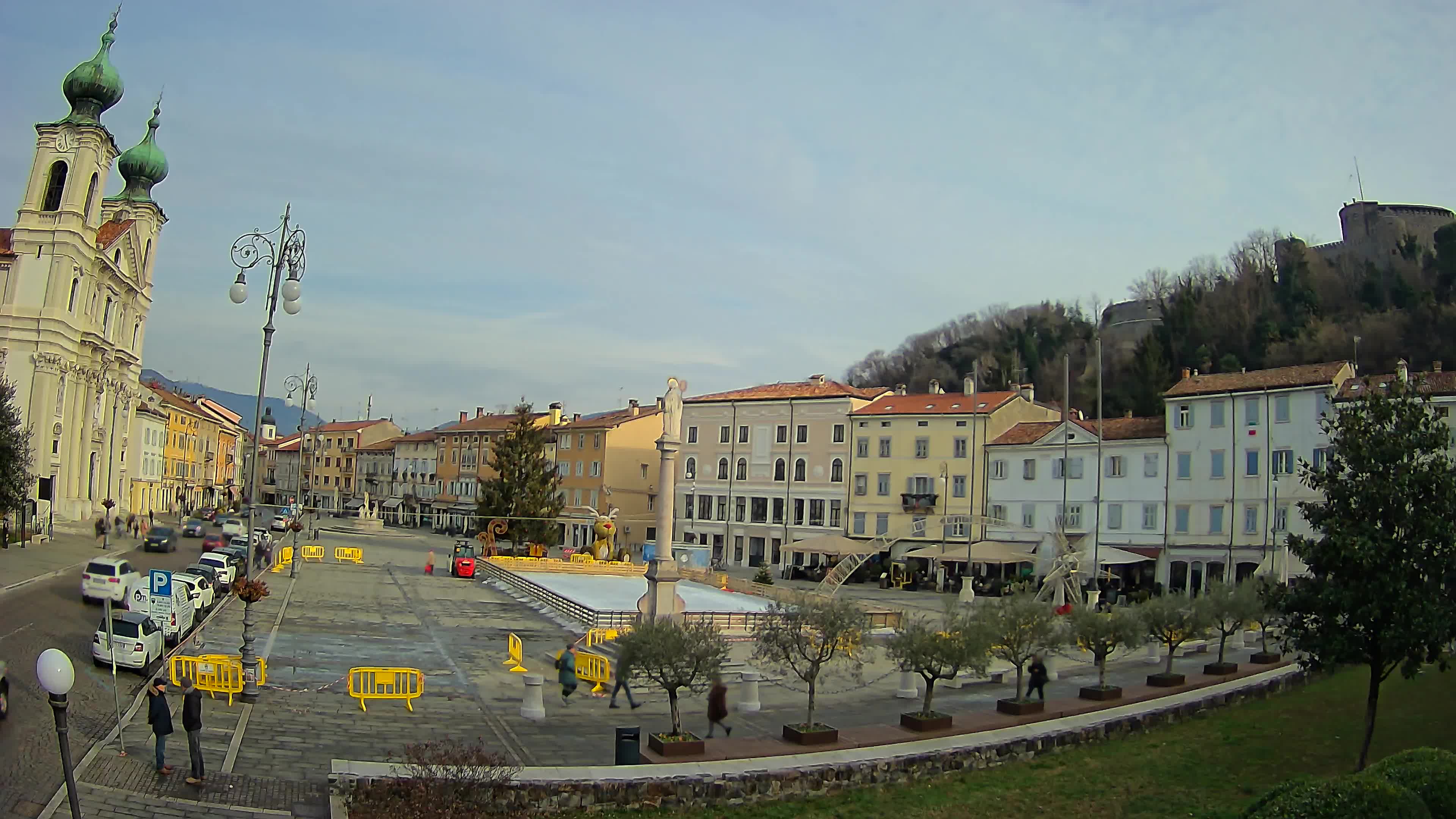 Gorizia – Place Vittoria – église st. Ignazio