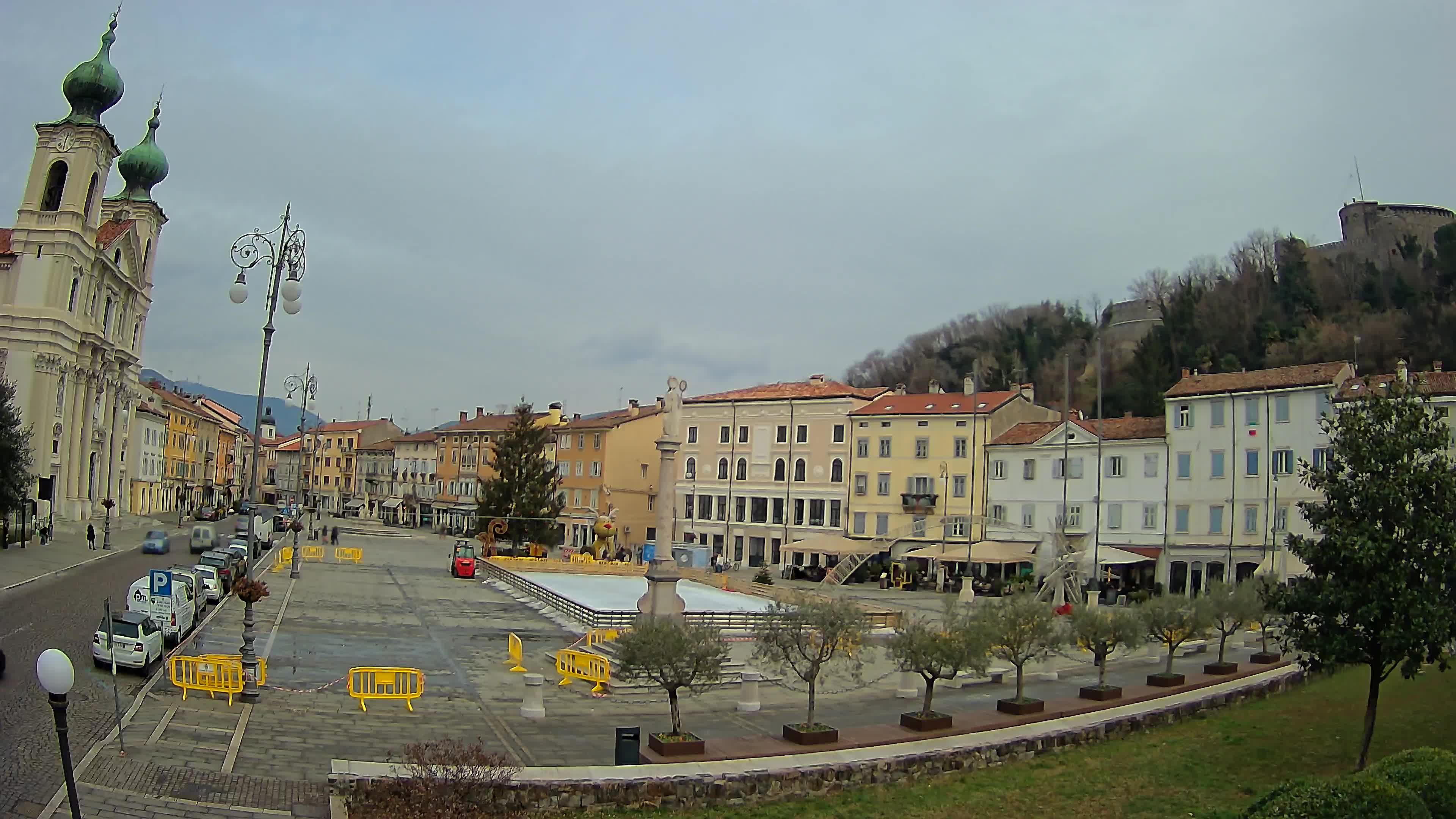 Gorizia – Place Vittoria – église st. Ignazio
