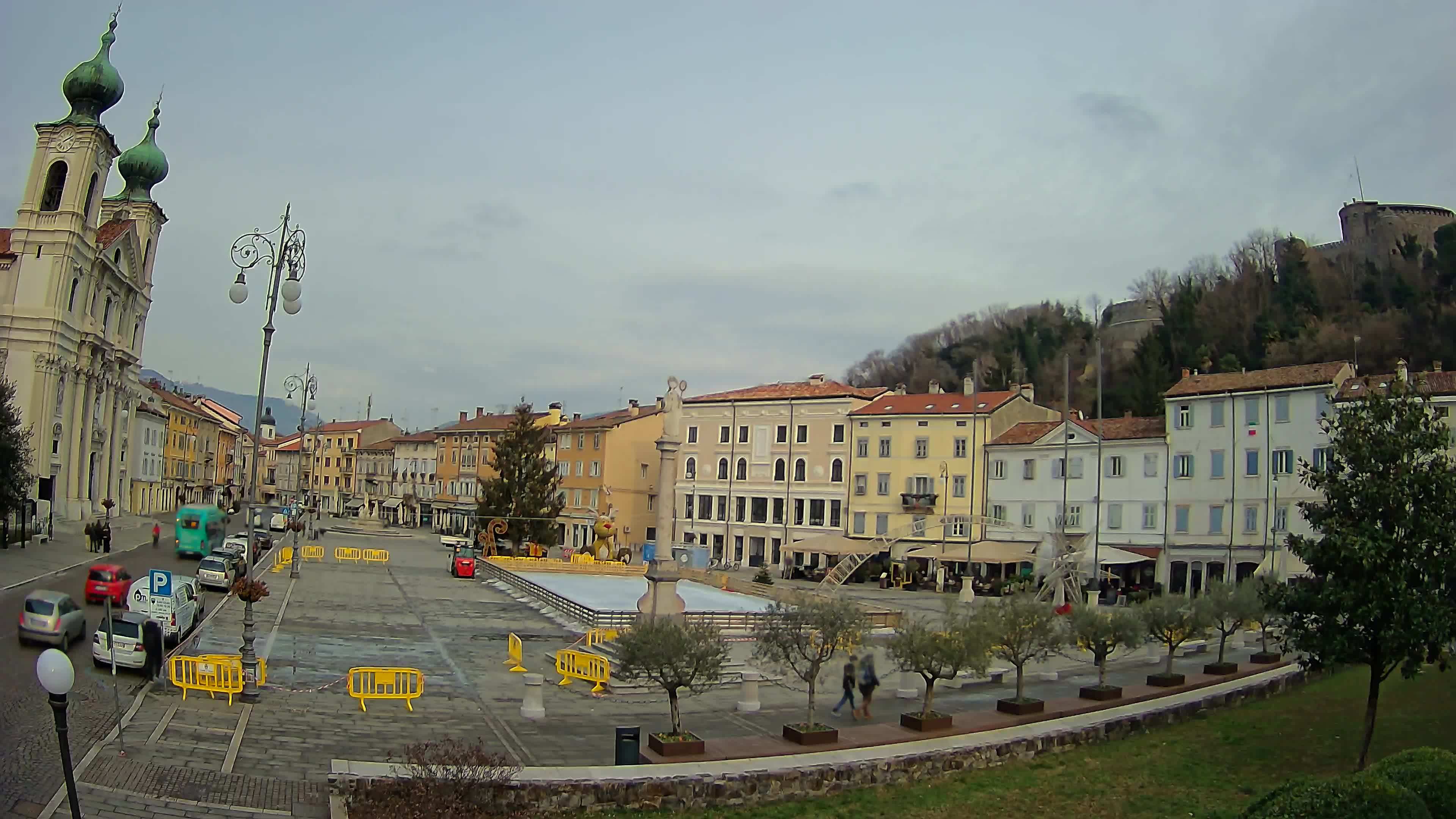 Webcam Gorizia Vittoria square – Church of st. Ignazio