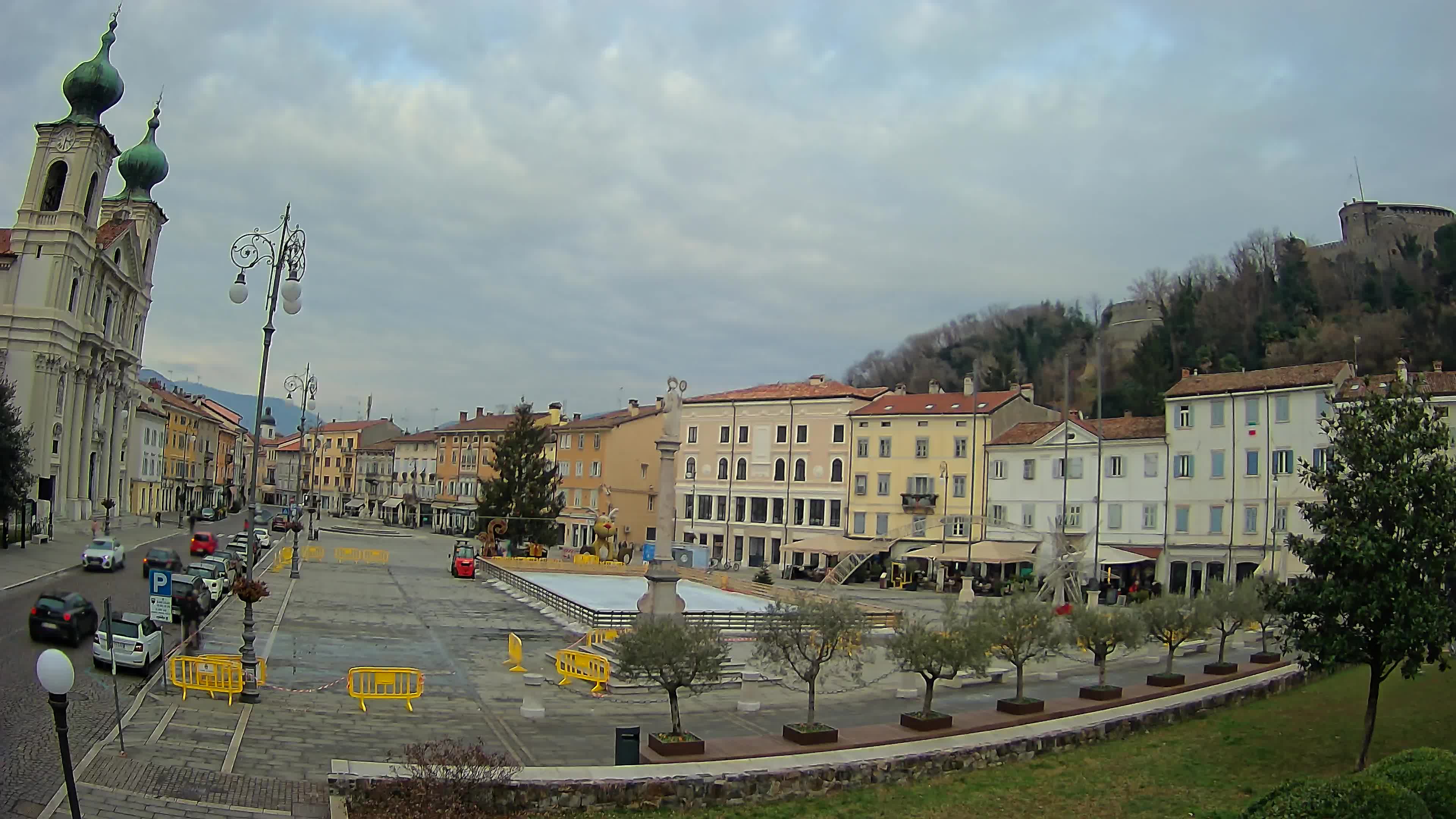 Gorizia – Place Vittoria – église st. Ignazio