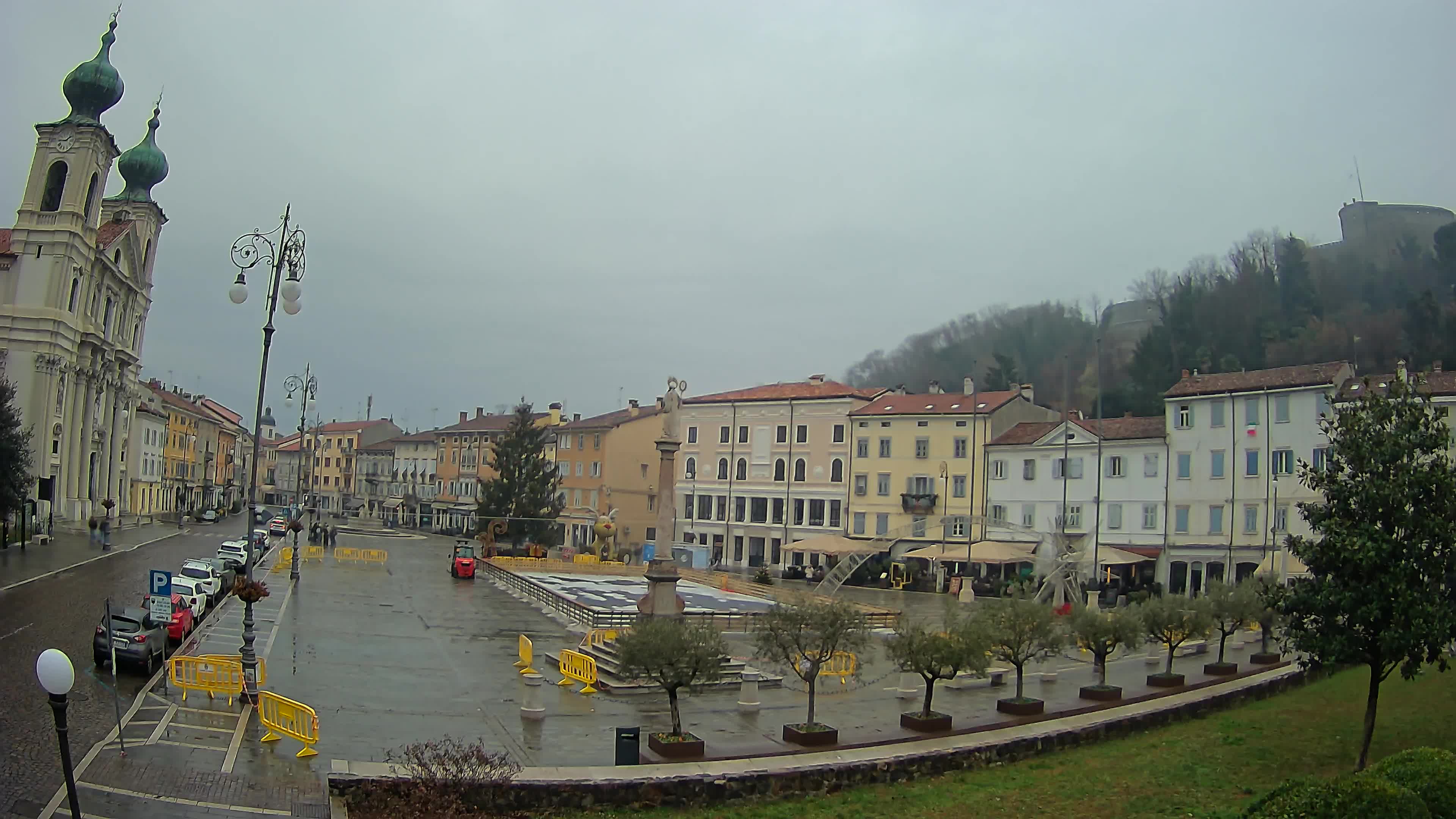 Gorizia – Place Vittoria – église st. Ignazio