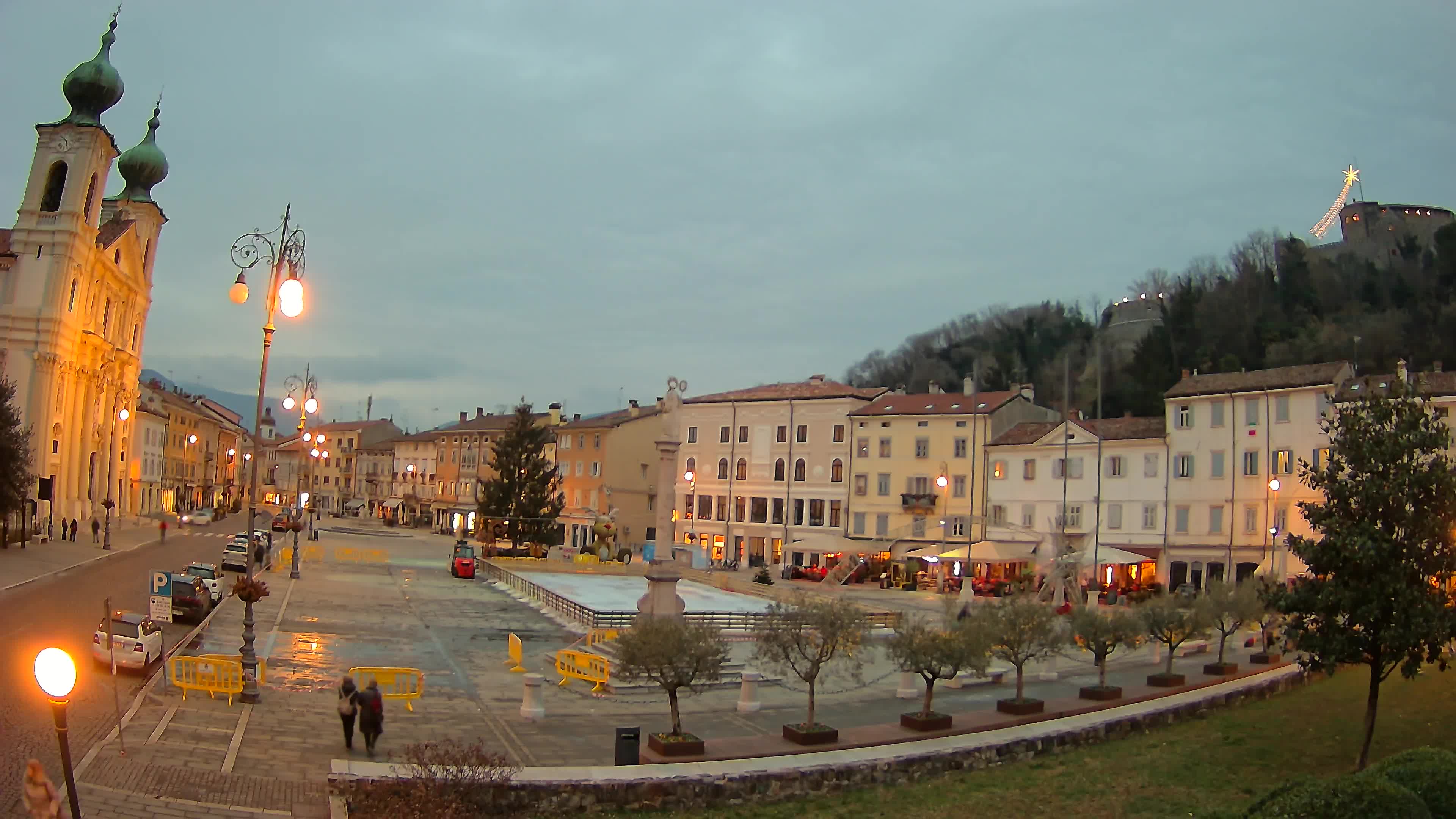 Webcam Gorizia Vittoria square – Church of st. Ignazio