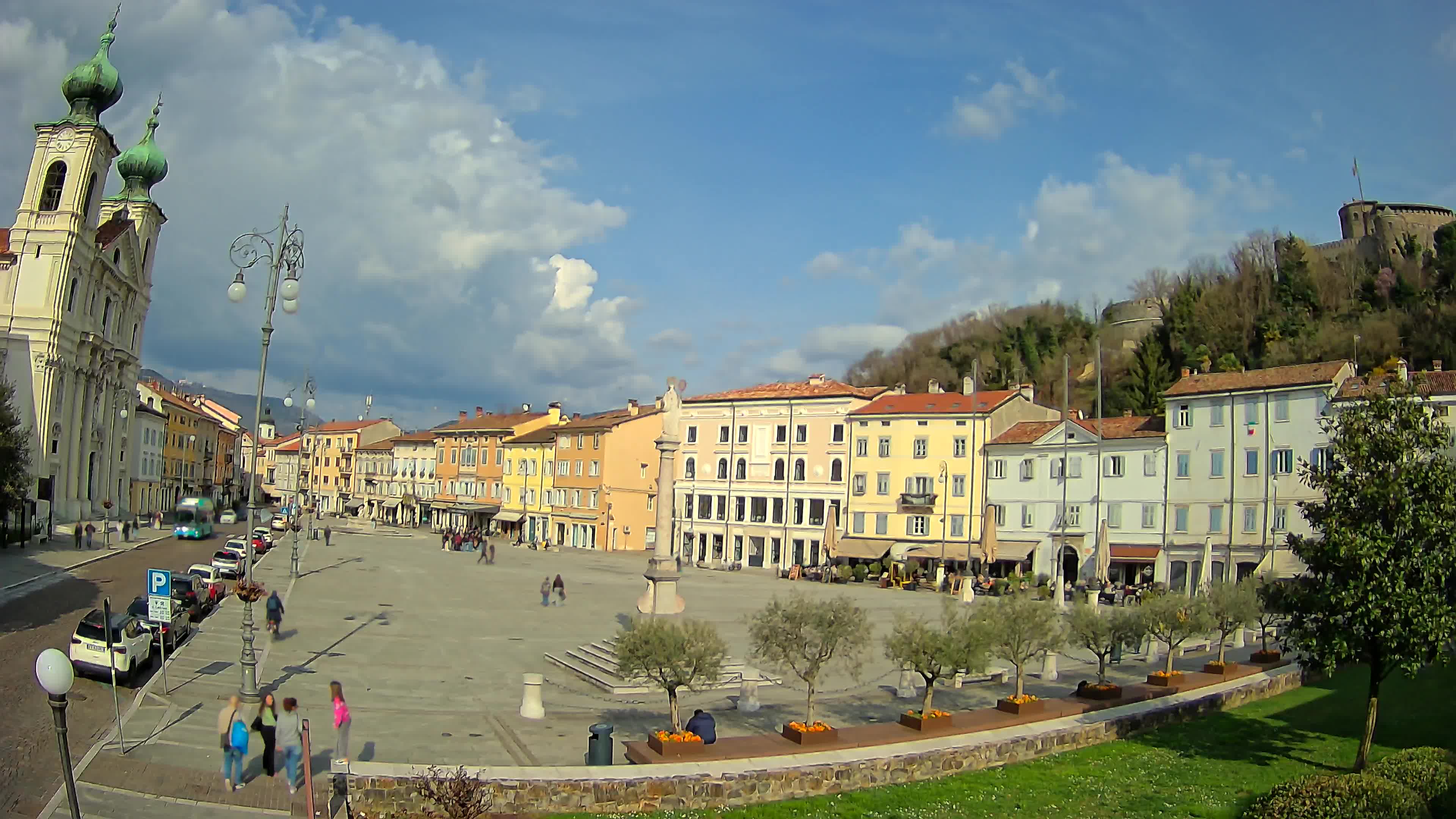 Webcam Gorizia Vittoria square – Church of st. Ignazio