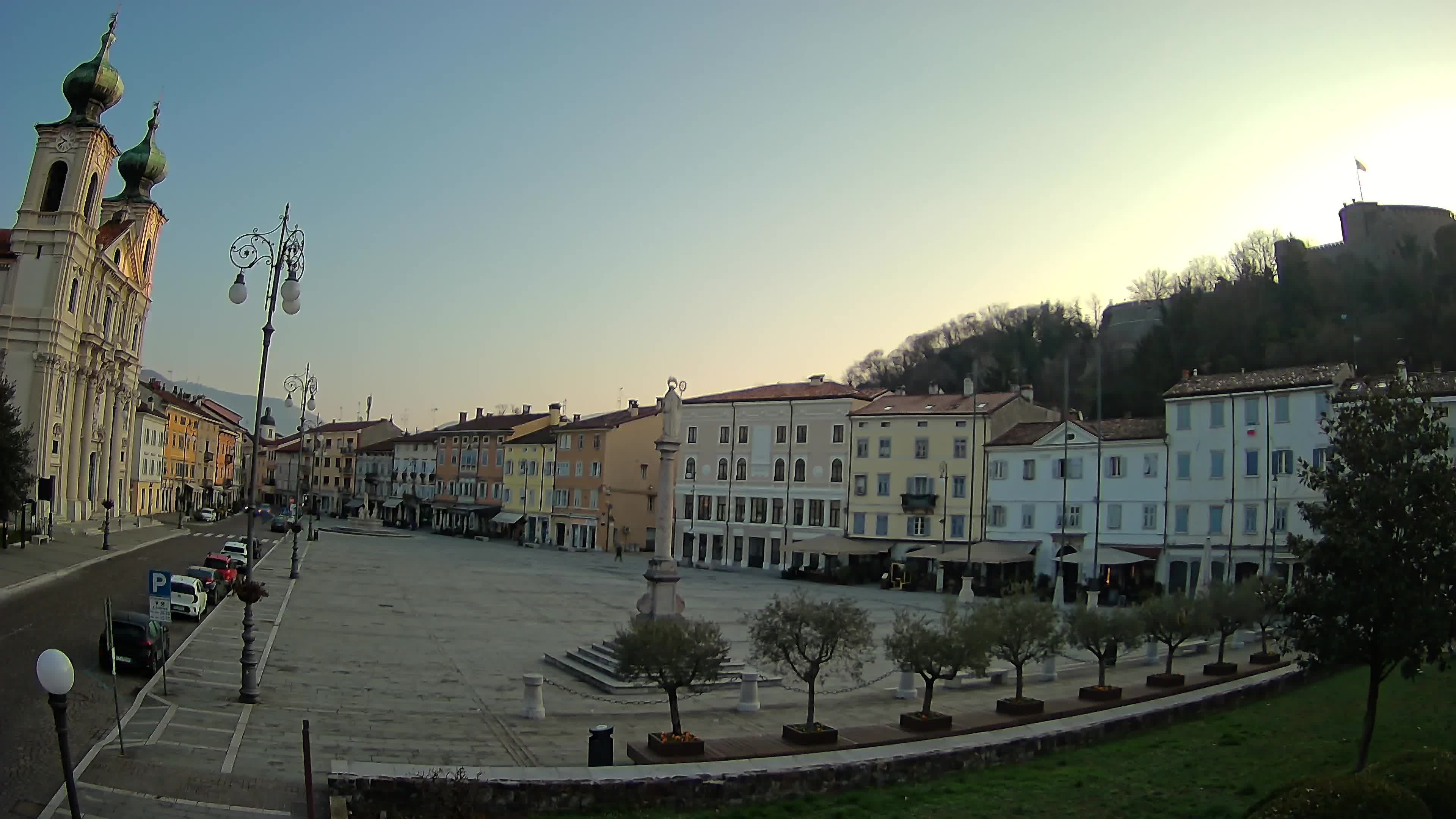 Webcam Gorizia Vittoria square – Church of st. Ignazio