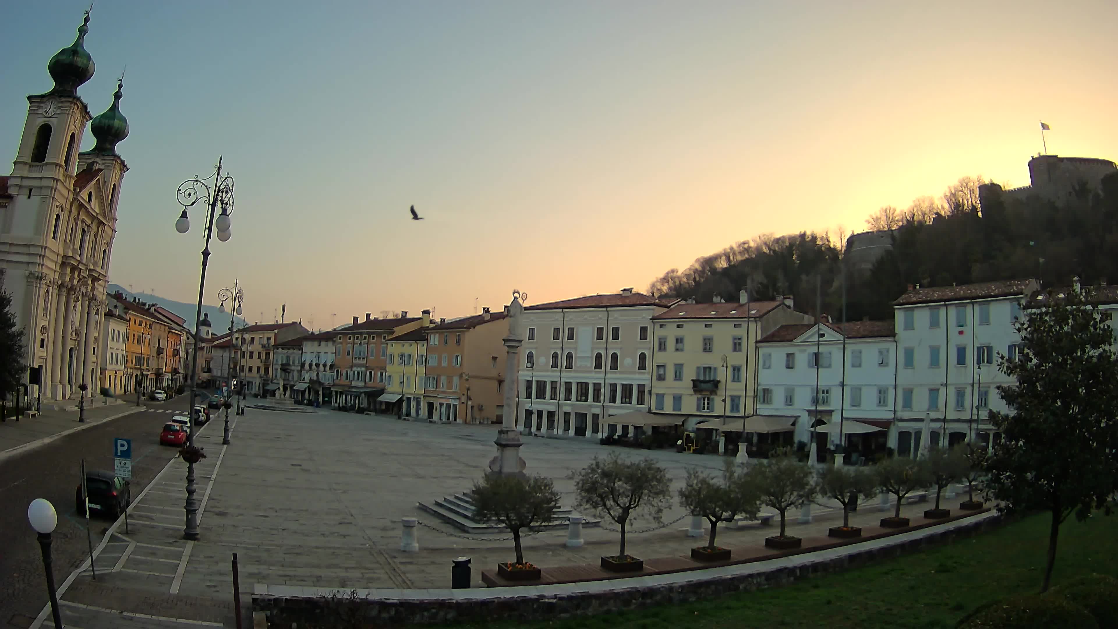 Webcam Gorizia Vittoria square – Church of st. Ignazio