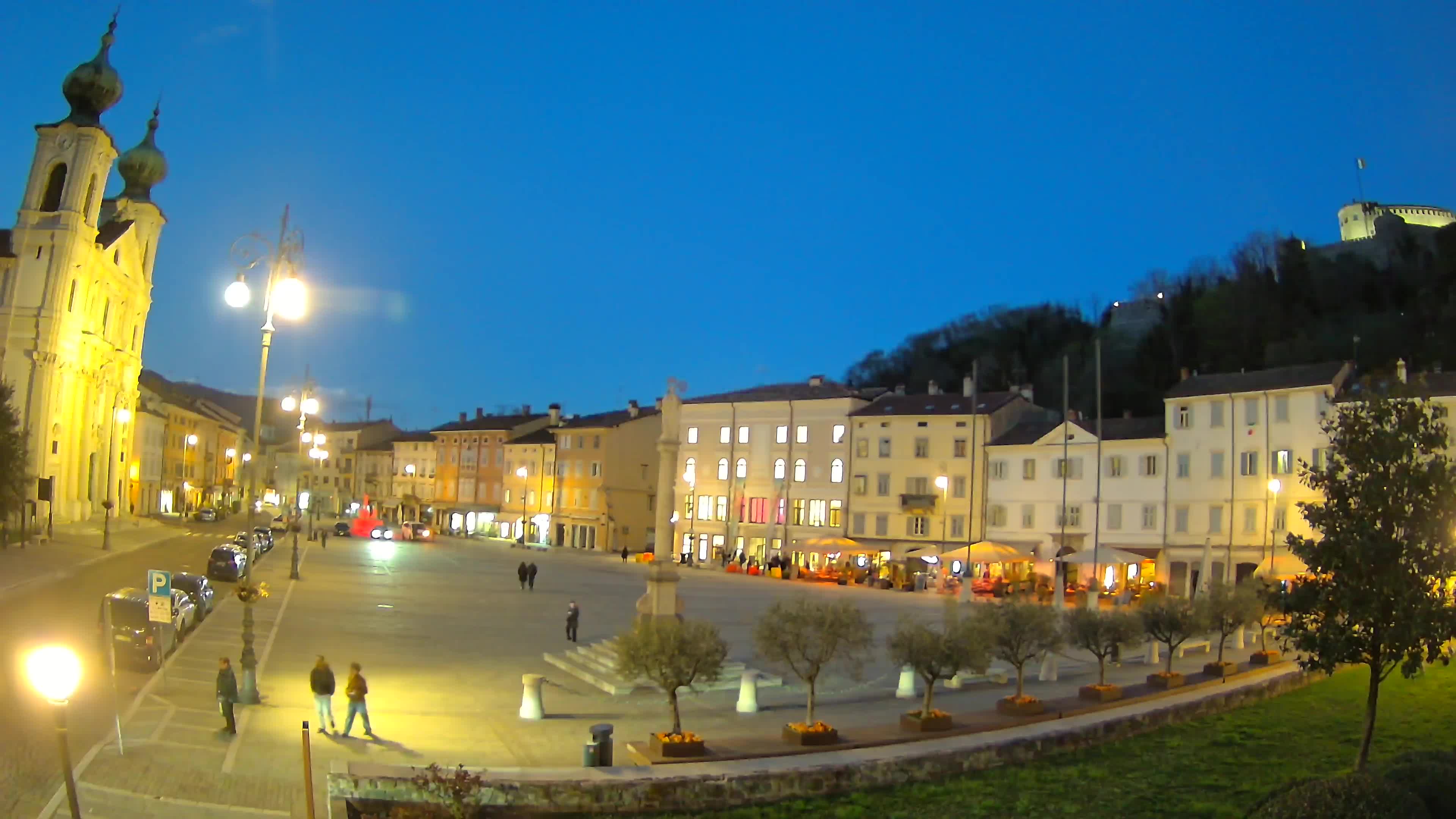 Gorizia – Place Vittoria – église st. Ignazio