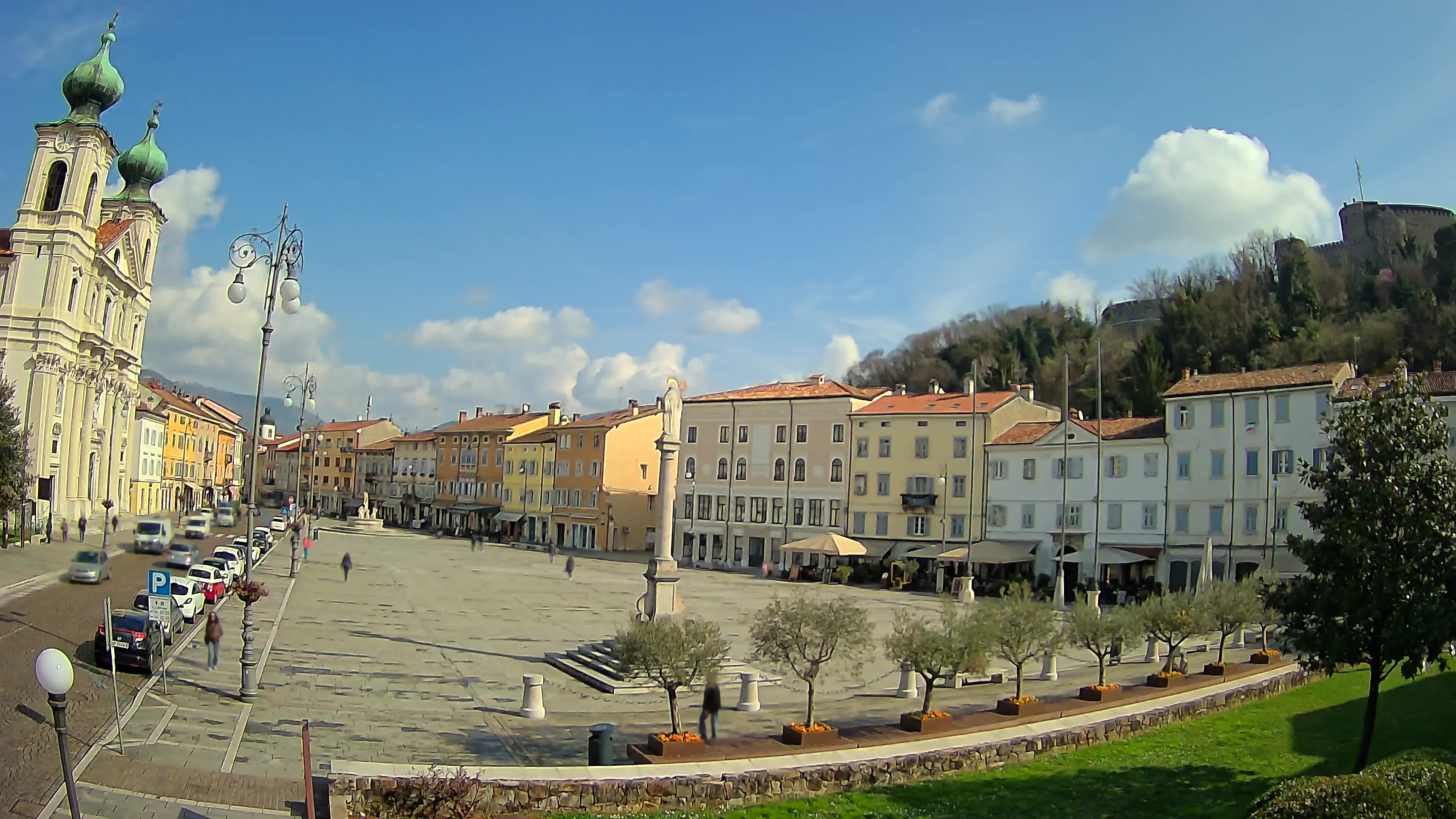Webcam Gorizia Vittoria square – Church of st. Ignazio