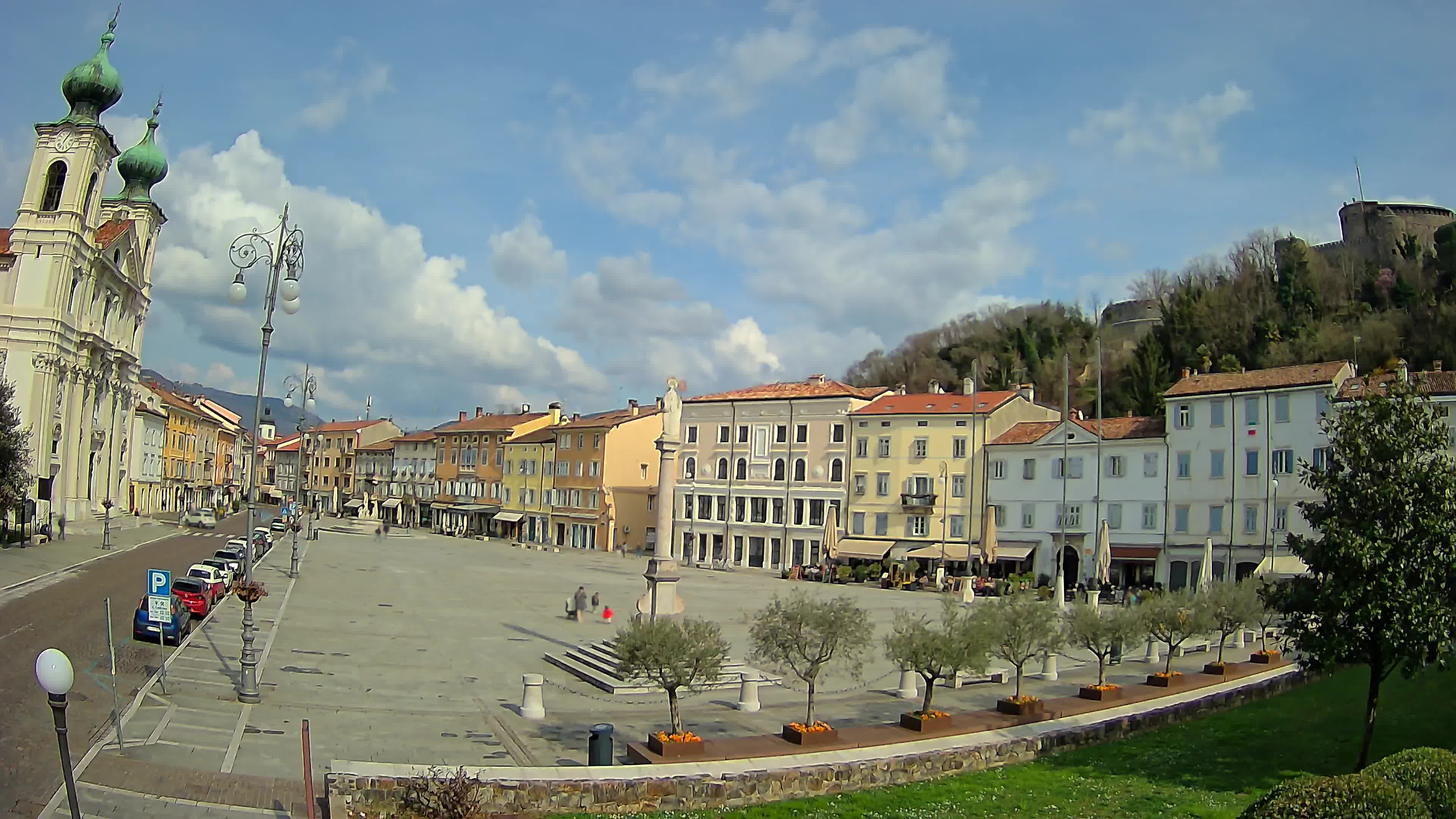 Webcam Gorizia Vittoria square – Church of st. Ignazio