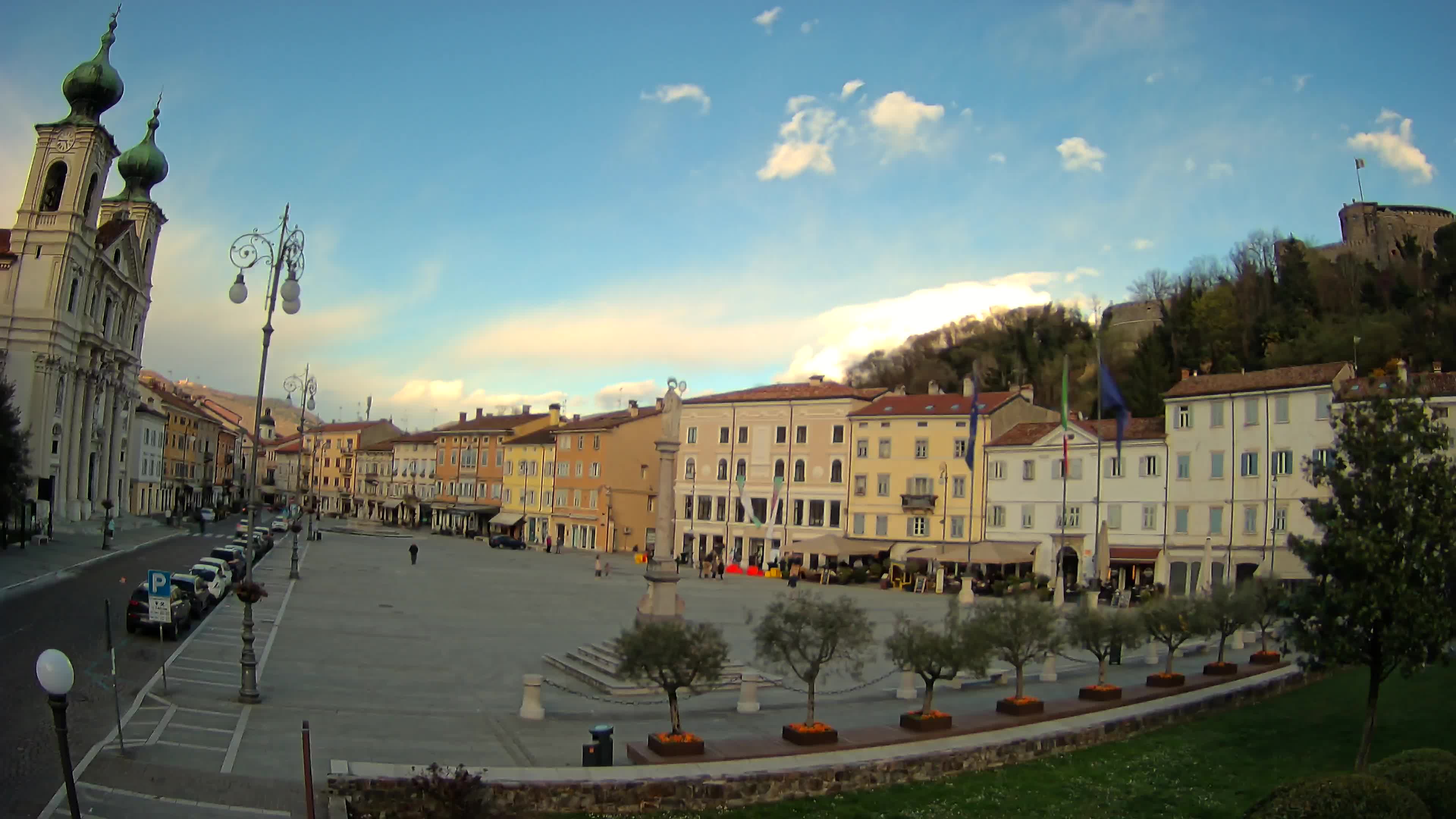 Webcam Gorizia Vittoria square – Church of st. Ignazio