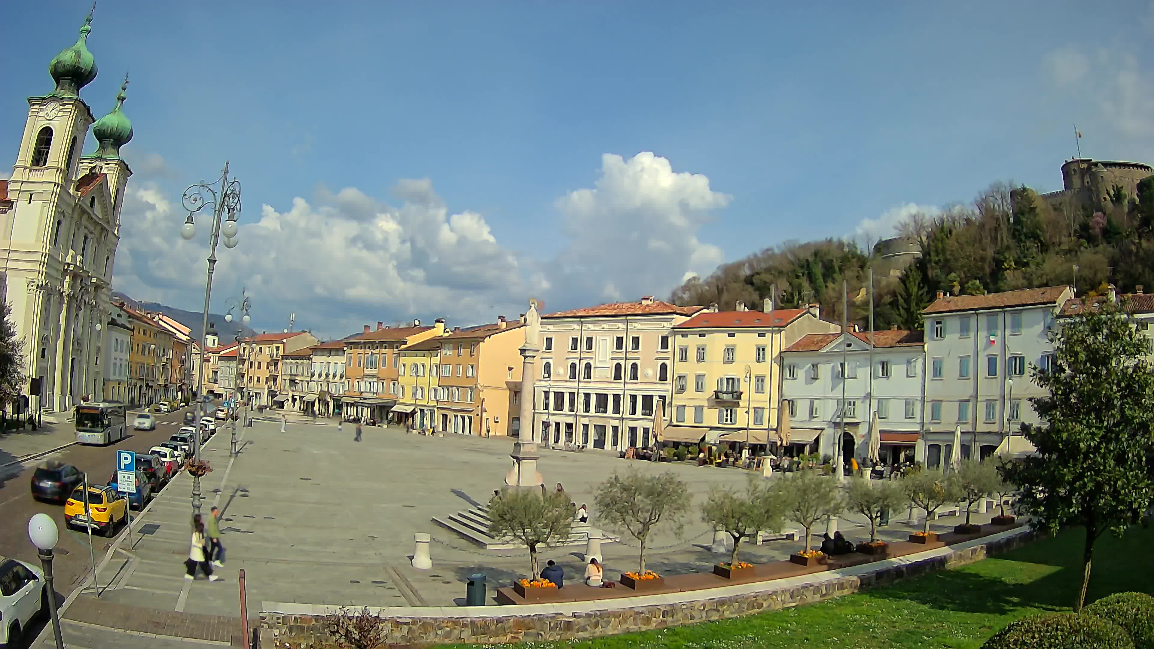 Webcam Gorizia Vittoria square – Church of st. Ignazio